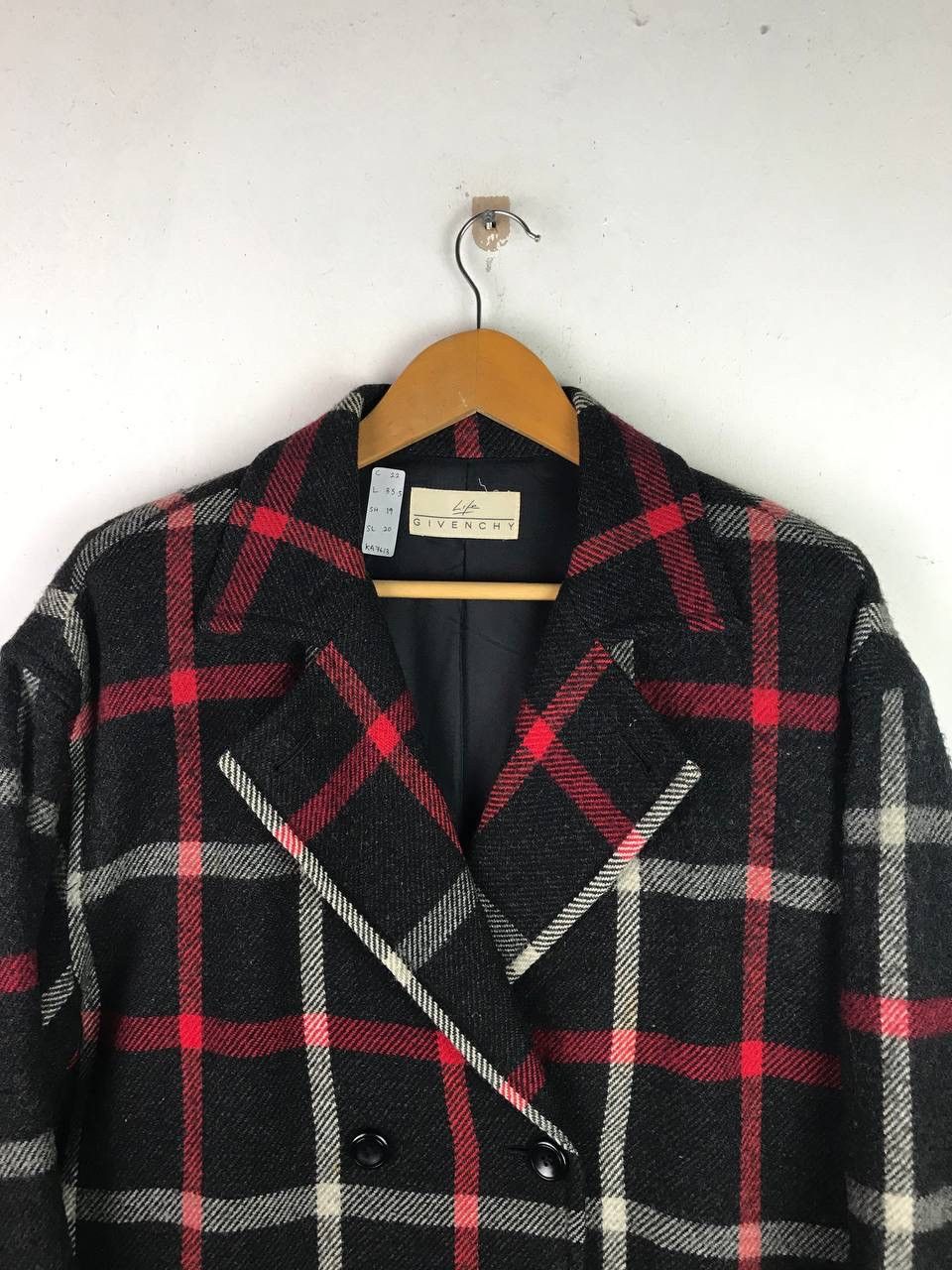 Givenchy Vintage Luxury 90's Givenchy Rare Design Long Jacket Size US L / EU 52-54 / 3 - 3 Thumbnail