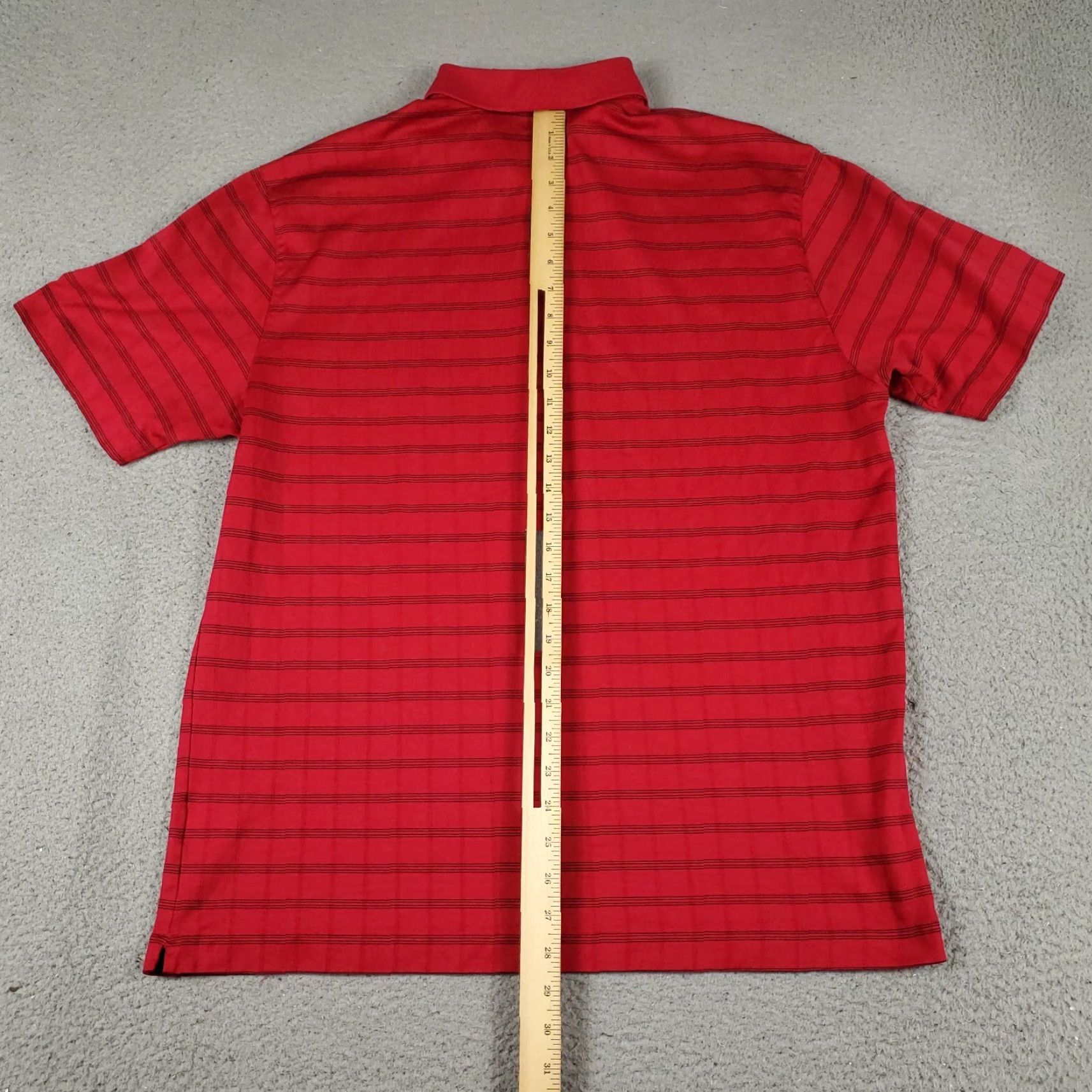 Nike Nike Golf Polo Shirt Mens Large Red Cotton Short Sleeve Size US L / EU 52-54 / 3 - 4 Thumbnail