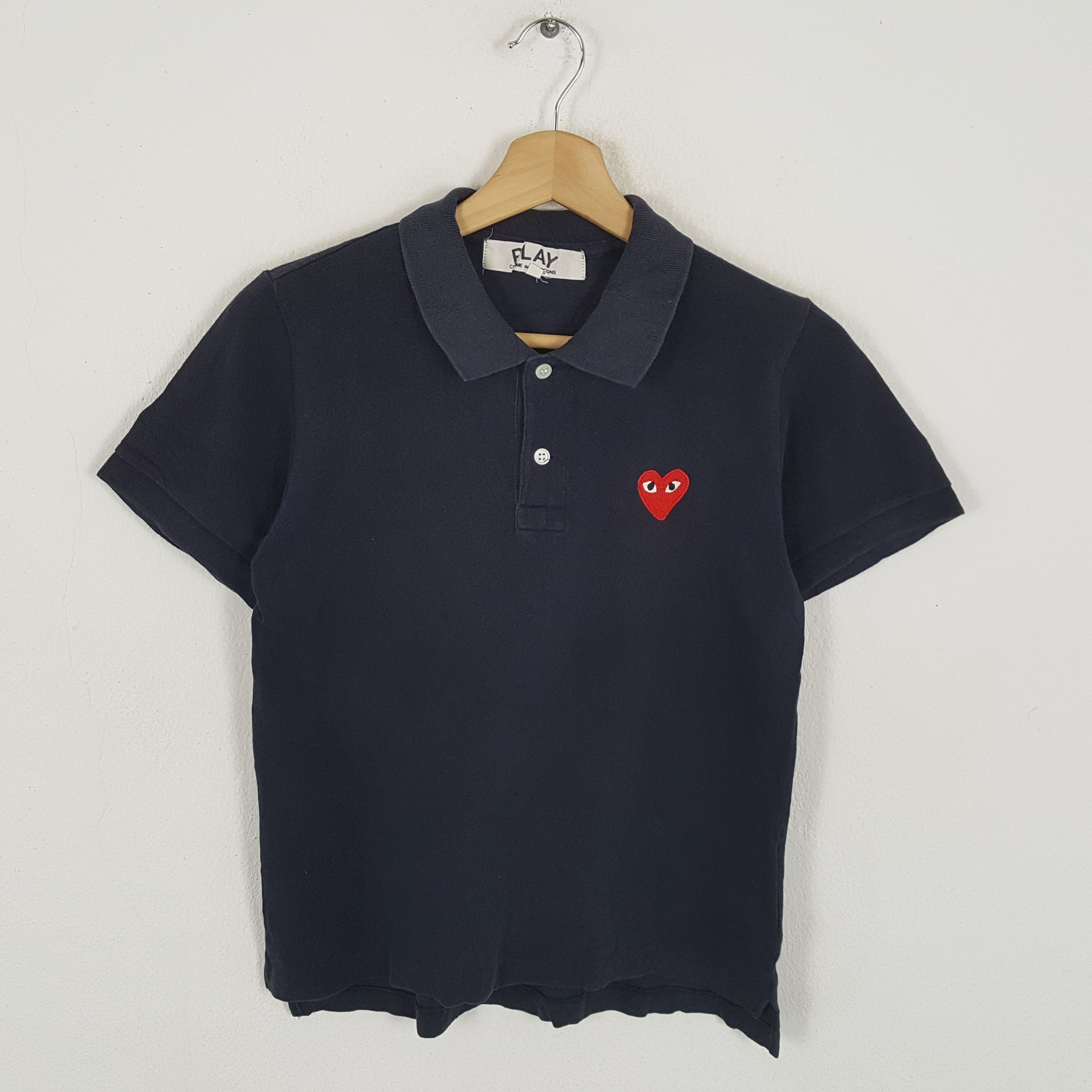 Comme des Garcons PLAY × Japanese Brand × Vintage Vintage COMME des GARÇONS PLAY Japanese Brand Polos Size M / US 6-8 / IT 42-44 - 1 Thumbnail