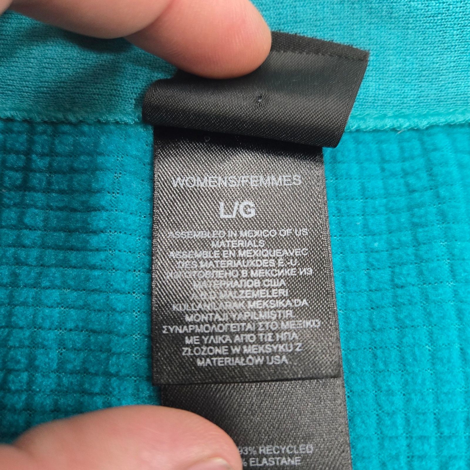 The North Face North Face Turquoise TKA Glacier 1/4 Zip Fleece Size Large Size L / US 10 / IT 46 - 6 Thumbnail