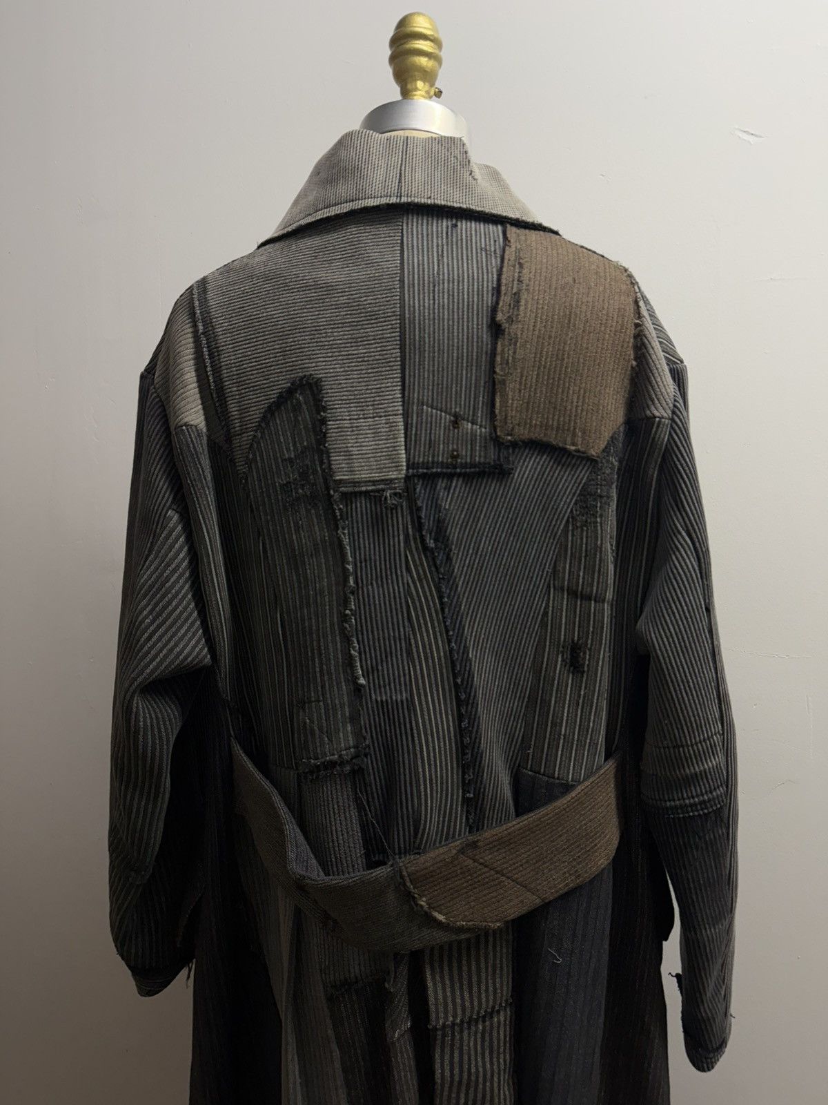 John Alexander Skelton JAS Rare Early Deadstock Patchwork Long Coat Size US M / EU 48-50 / 2 - 1 Thumbnail