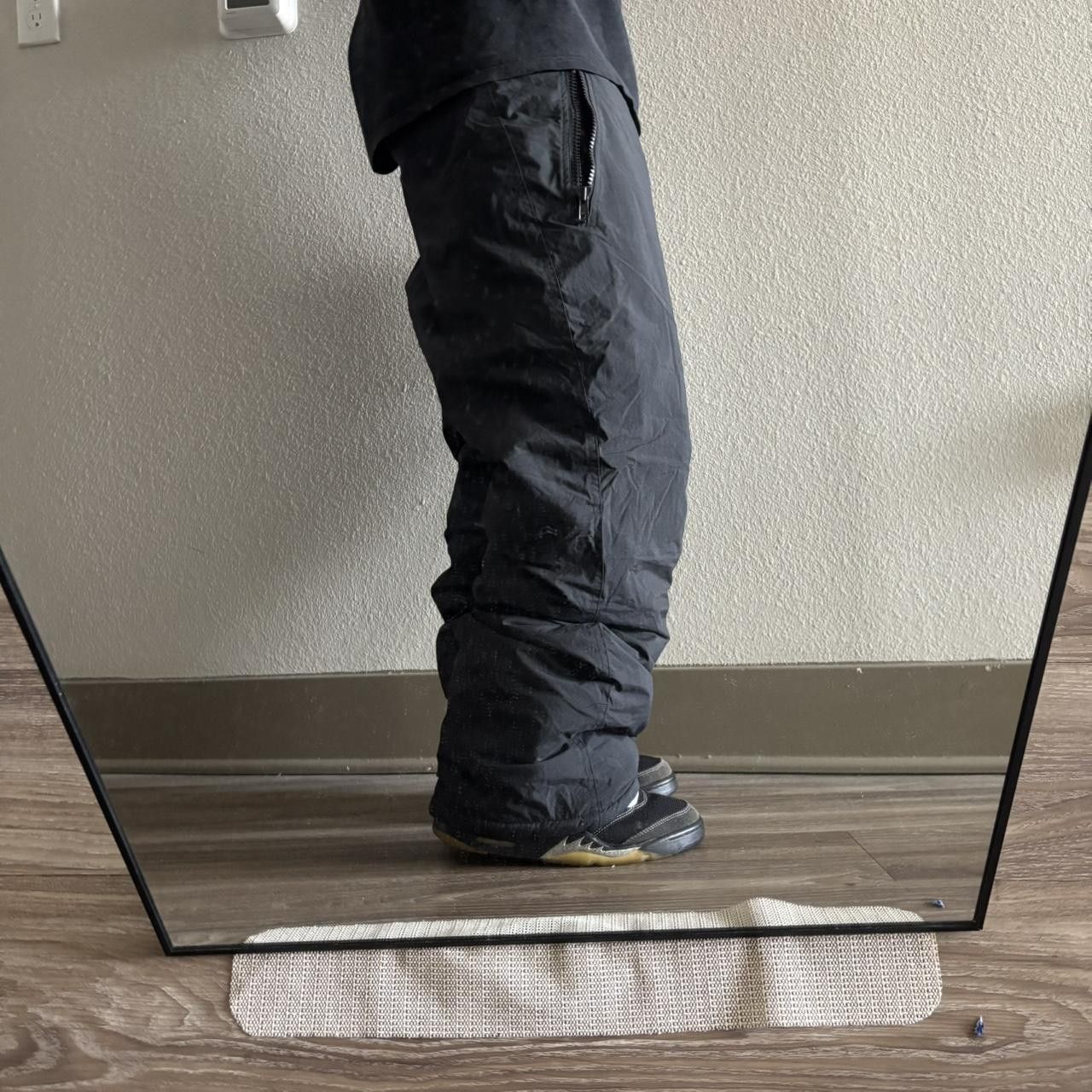 Vintage Crazy Vintage Y2K/2000s Baggy Black Gorpcore Ski Pants! 36x30 Size US 36 / EU 52 - 2 Thumbnail