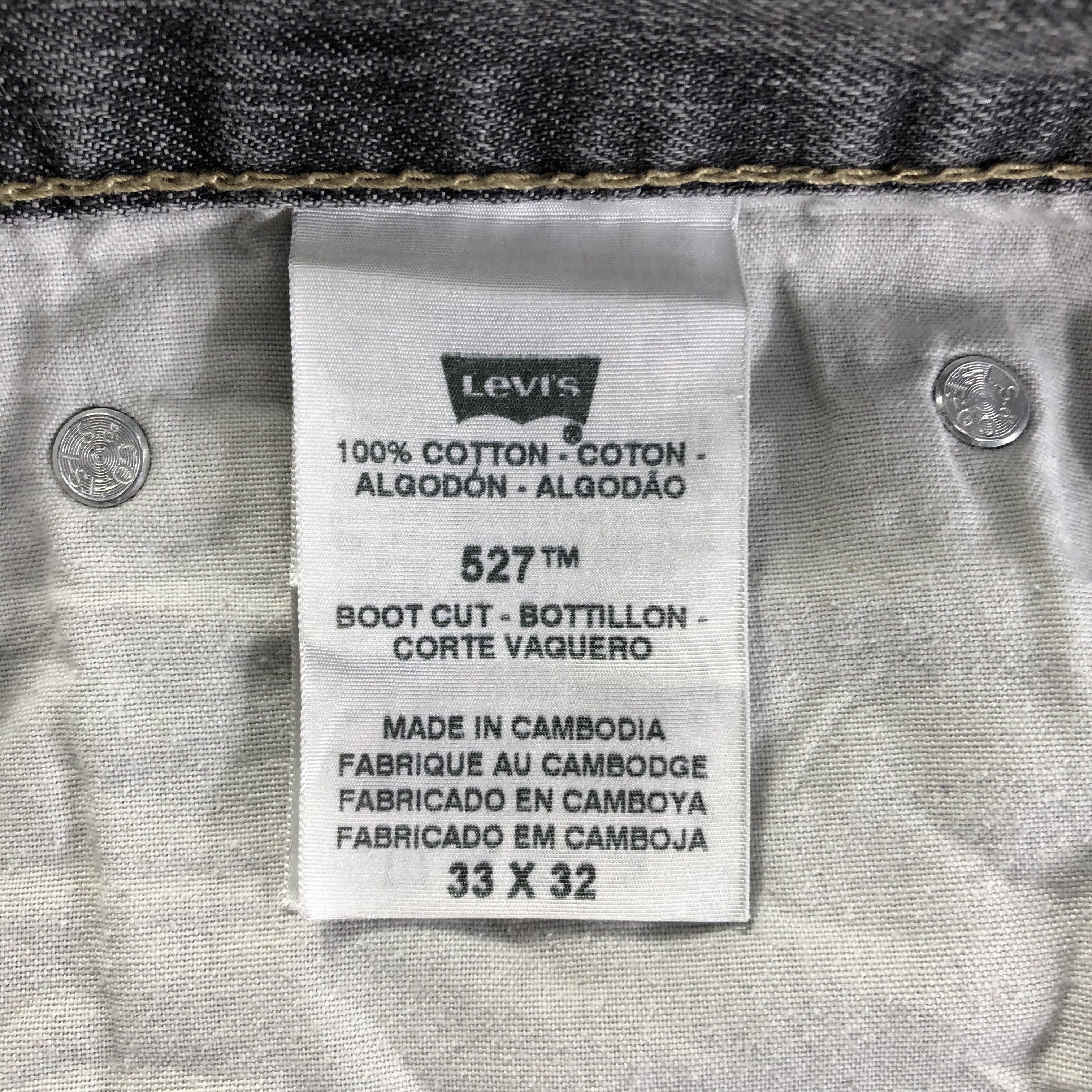 Levi's Vintage Levis 527 Flare Jeans-J4267 Size US 35 - 10 Thumbnail