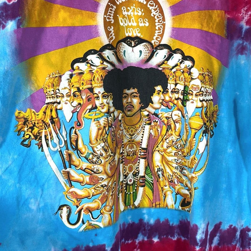 Liquid Blue Jimi Hendrix Experience Tye Dye Tshirt Band Tee Concert Shirt S/M Liquid Blue Mens M Multicolor (P2P 25” Length 29”) Size US M / EU 48-50 / 2 - 2 Thumbnail