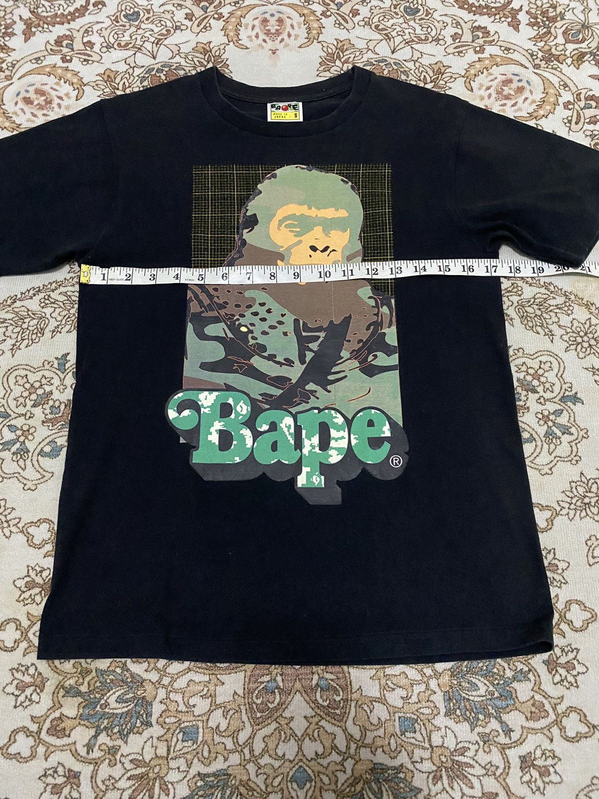 Bape Bape camo grid soldier tee Size US S / EU 44-46 / 1 - 11 Thumbnail