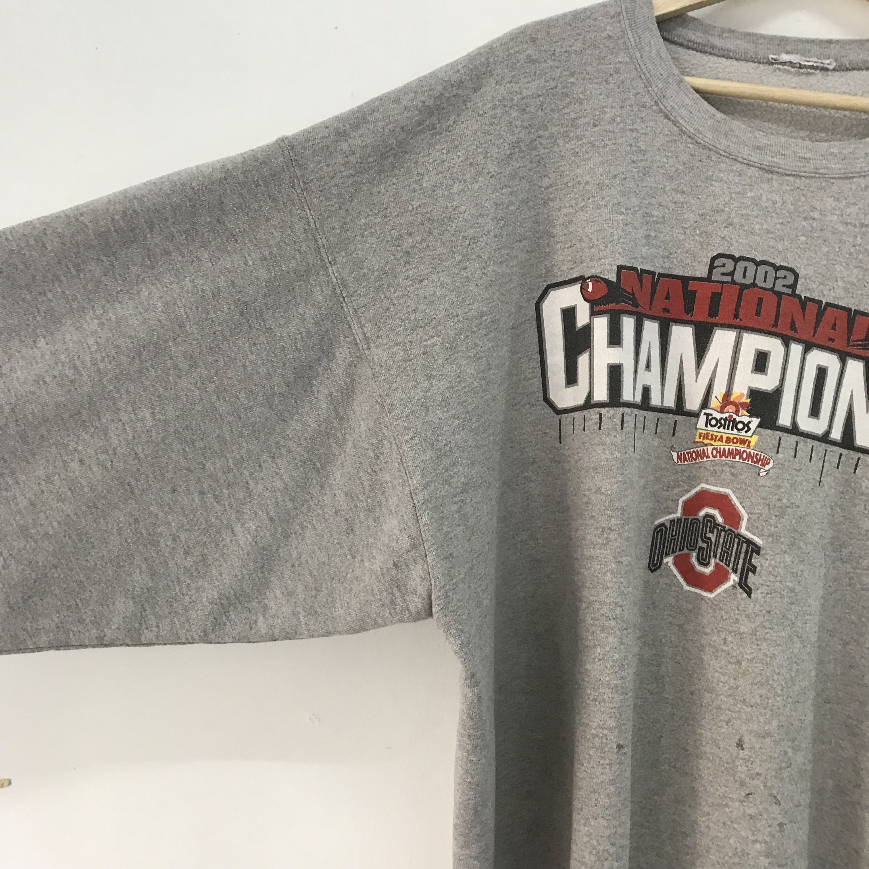 Champion Vintage Y2K Ohio State Sweatshirt - 150 Size US XL / EU 56 / 4 - 4 Thumbnail