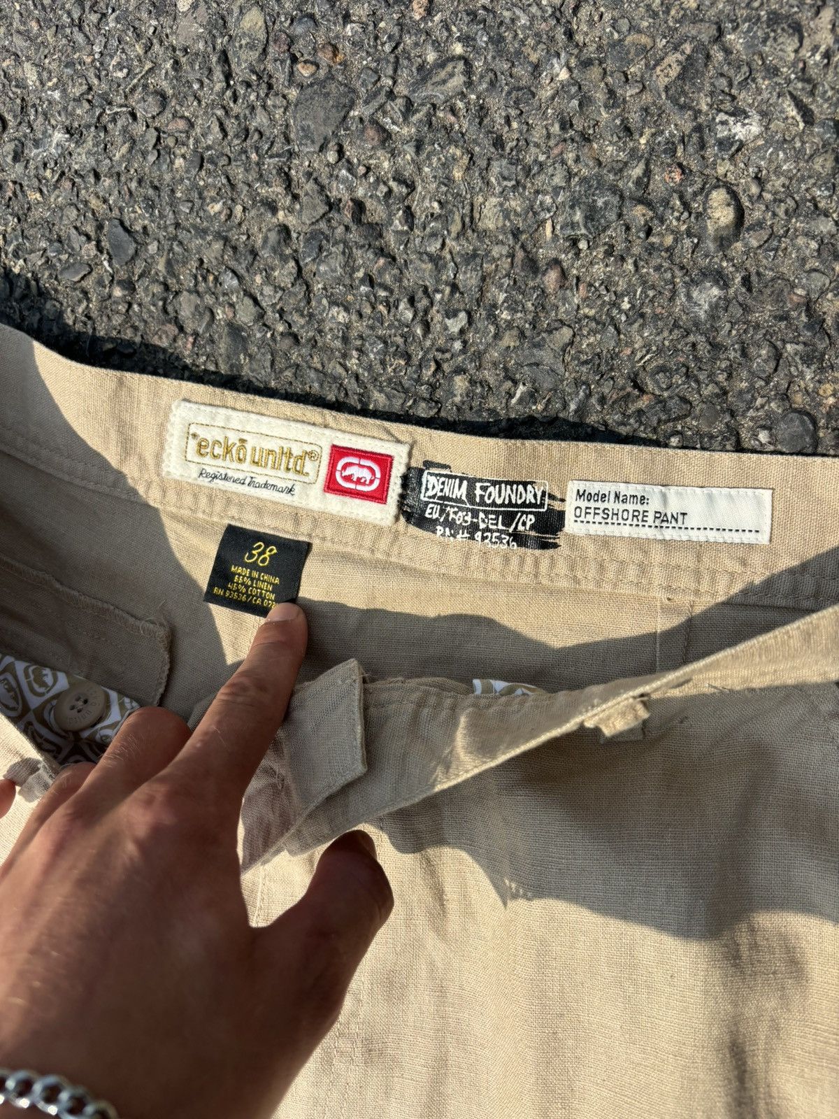 Ecko Unltd. Ecko Unltd Tan Beige Pants Size US 38 / EU 54 - 3 Thumbnail