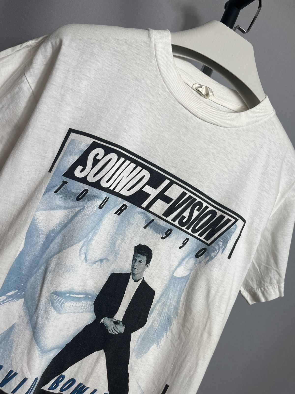 Other david bowie sound+vision tour 1990 Rock Concert Rare White Size US L / EU 52-54 / 3 - 2 Thumbnail