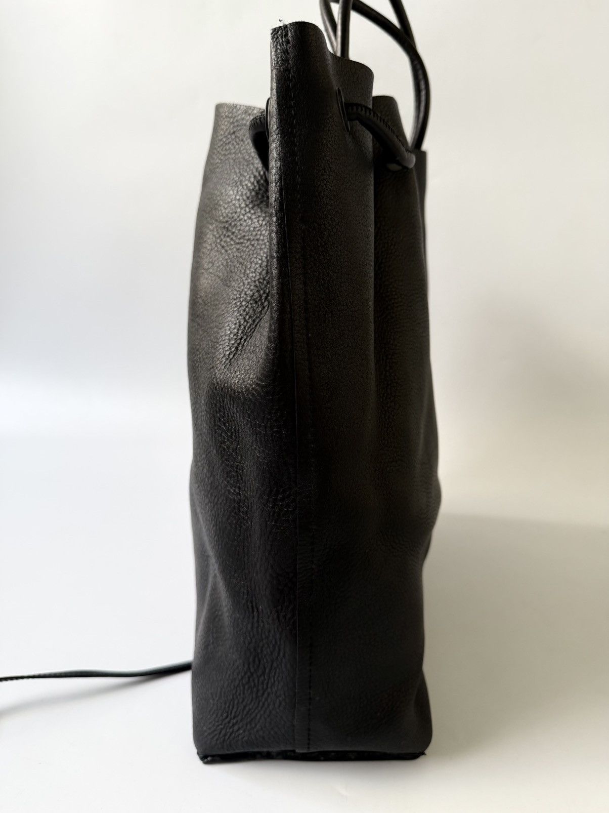 Gucci Gucci Reversible Black Leather Tote Bag Size ONE SIZE - 5 Thumbnail