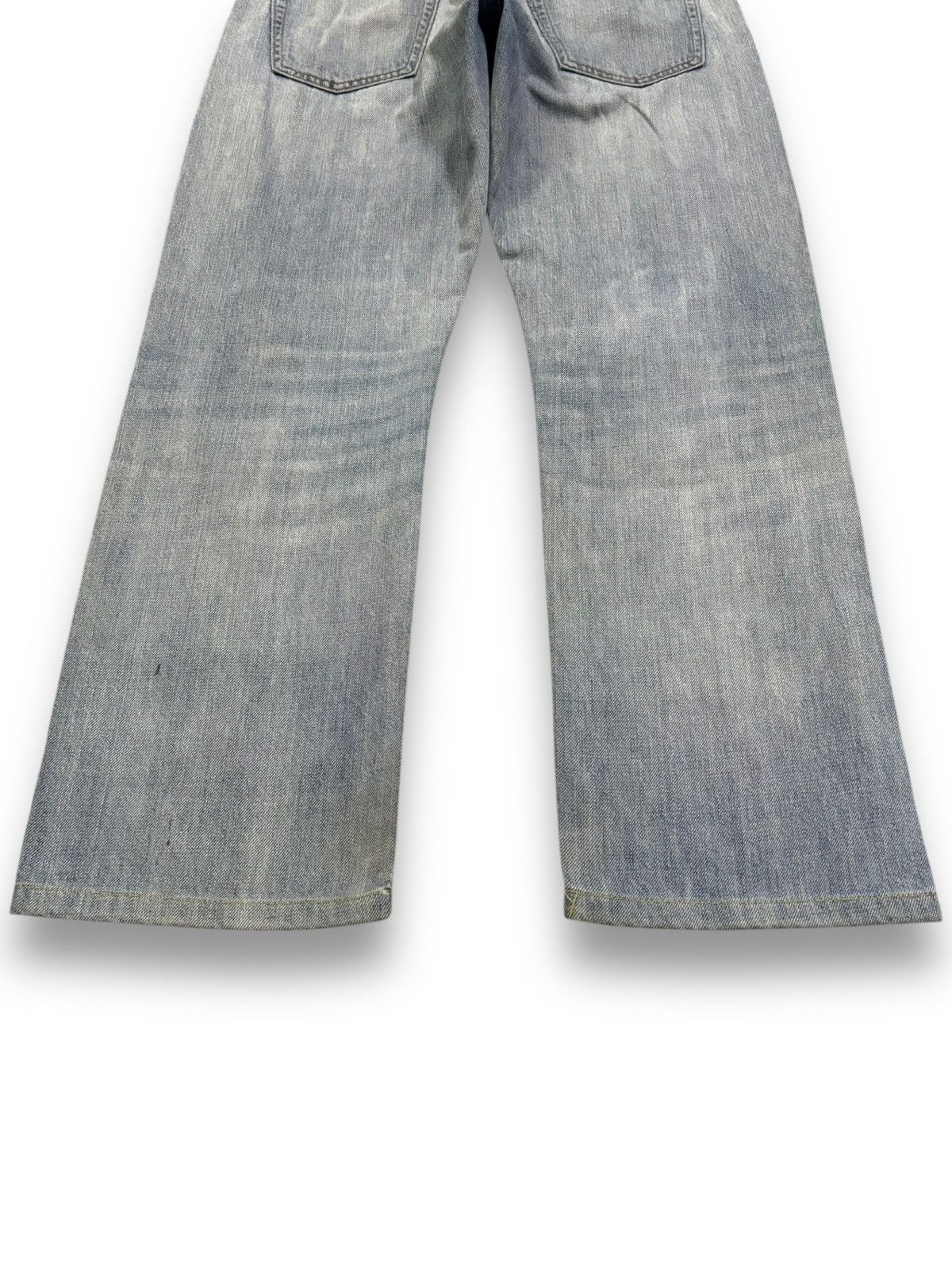 Uniqlo Vintage Uniqlo Selvedge Regular Straight Distressed Jeans Size US 32 / EU 48 - 13 Thumbnail