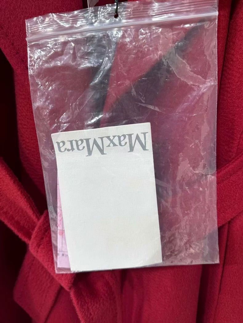 Max Mara Max Mara Red Long Coat Size XL / US 12-14 / IT 48-50 - 7 Thumbnail