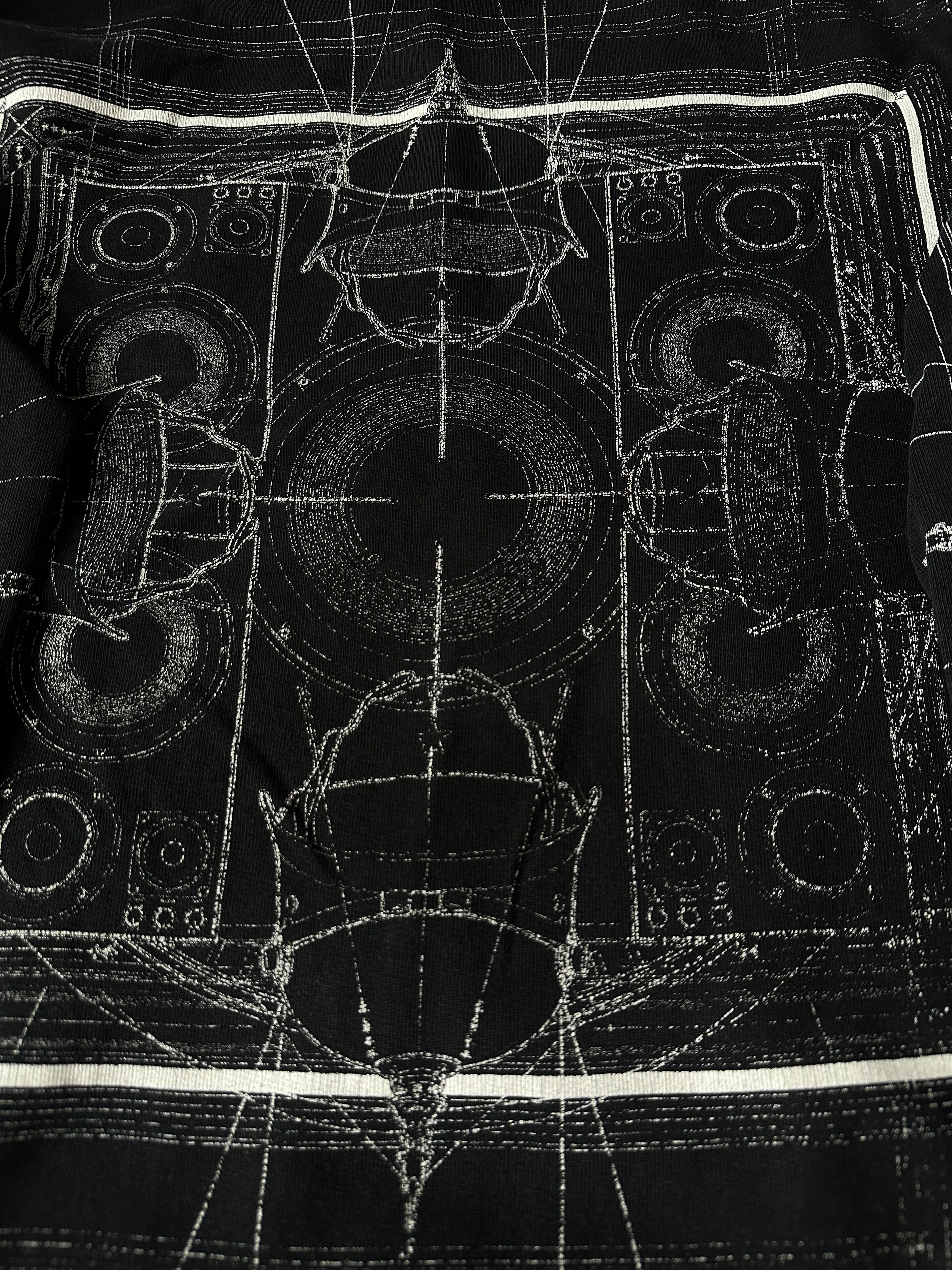 Givenchy F/W16 Givenchy Black Cobra Map Print Crewneck Size US XL / EU 56 / 4 - 6 Thumbnail