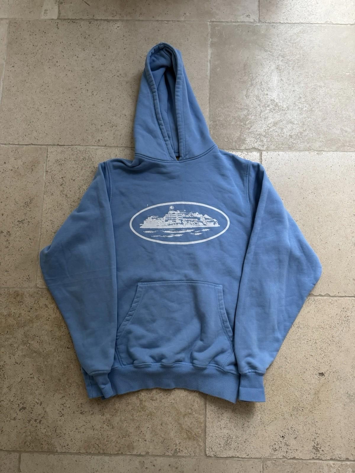 Corteiz Cortez CRTZ Blue Hoodie Size Small Size US S / EU 44-46 / 1 - 1 Thumbnail