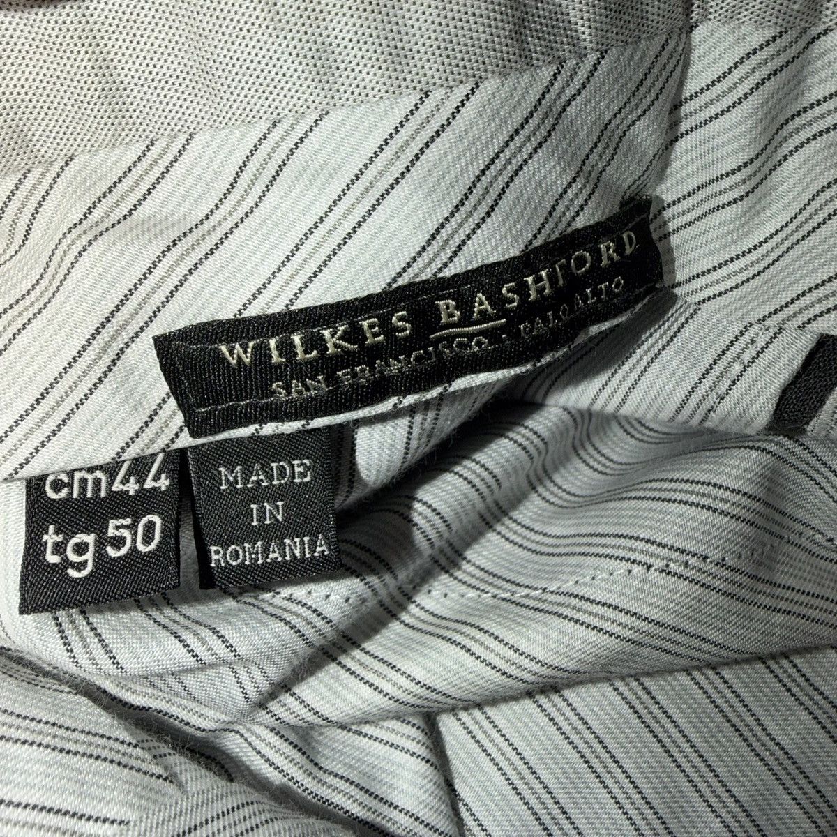 Ermenegildo Zegna Ermenegildo Zegna Wilkes Bashford Wool Trouser Pants Slacks Size 34R - 4 Thumbnail