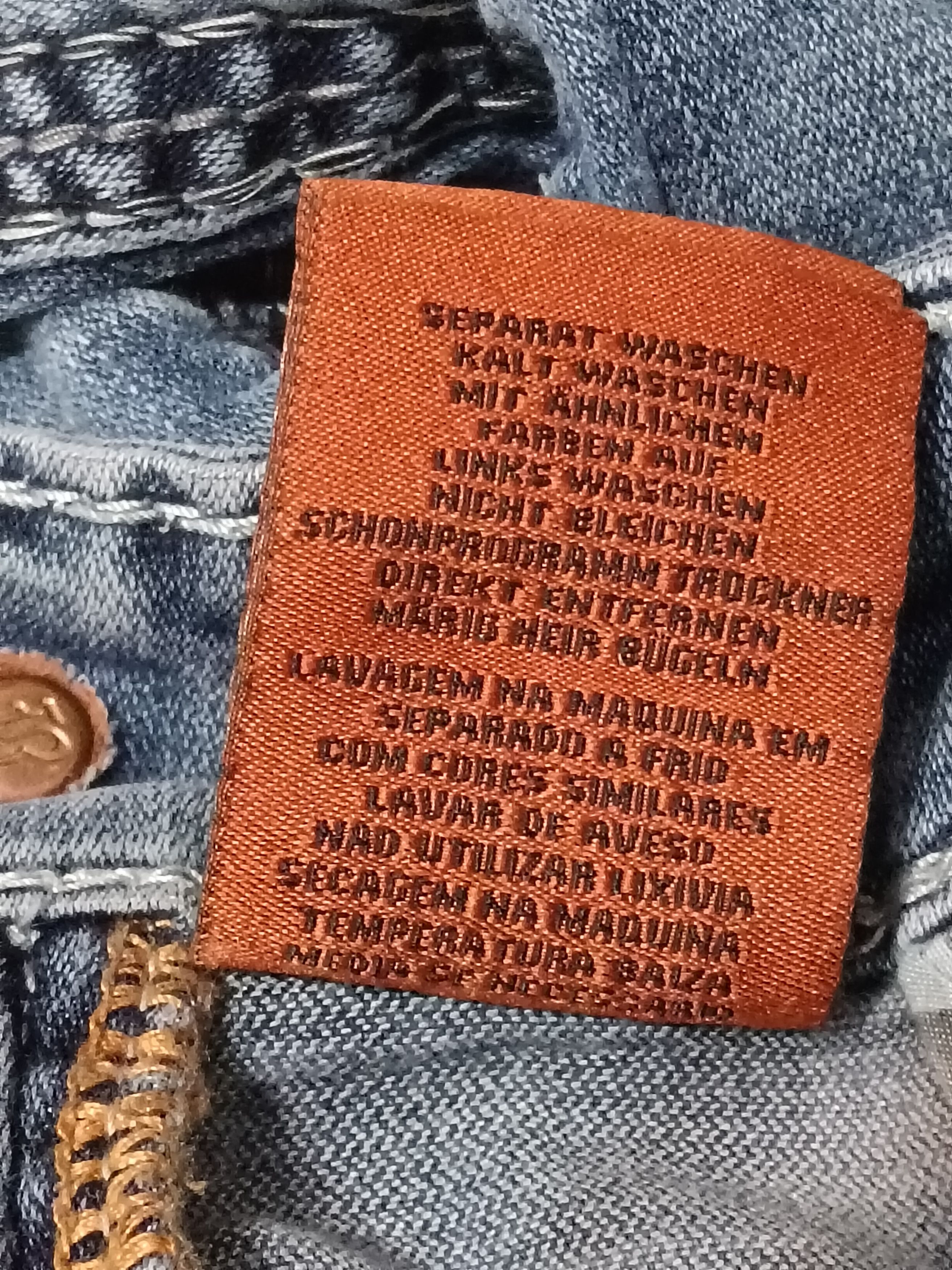 Rock Revival VINTAGE ROCK REVIVAL EMBROIDERED SEASONED JEANS Size US 34 / EU 50 - 7 Thumbnail