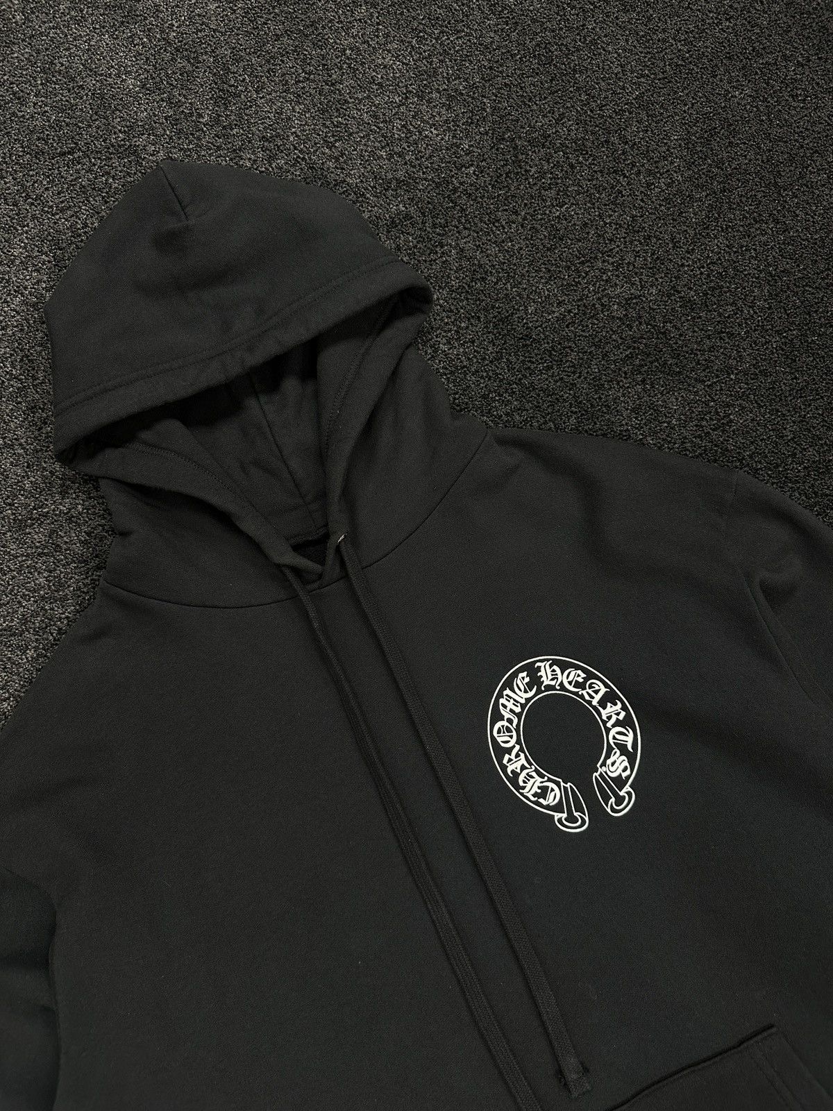 Chrome Hearts Chrome Hearts Horseshoe Floral Hoodie Black Medium Size US M / EU 48-50 / 2 - 2 Thumbnail