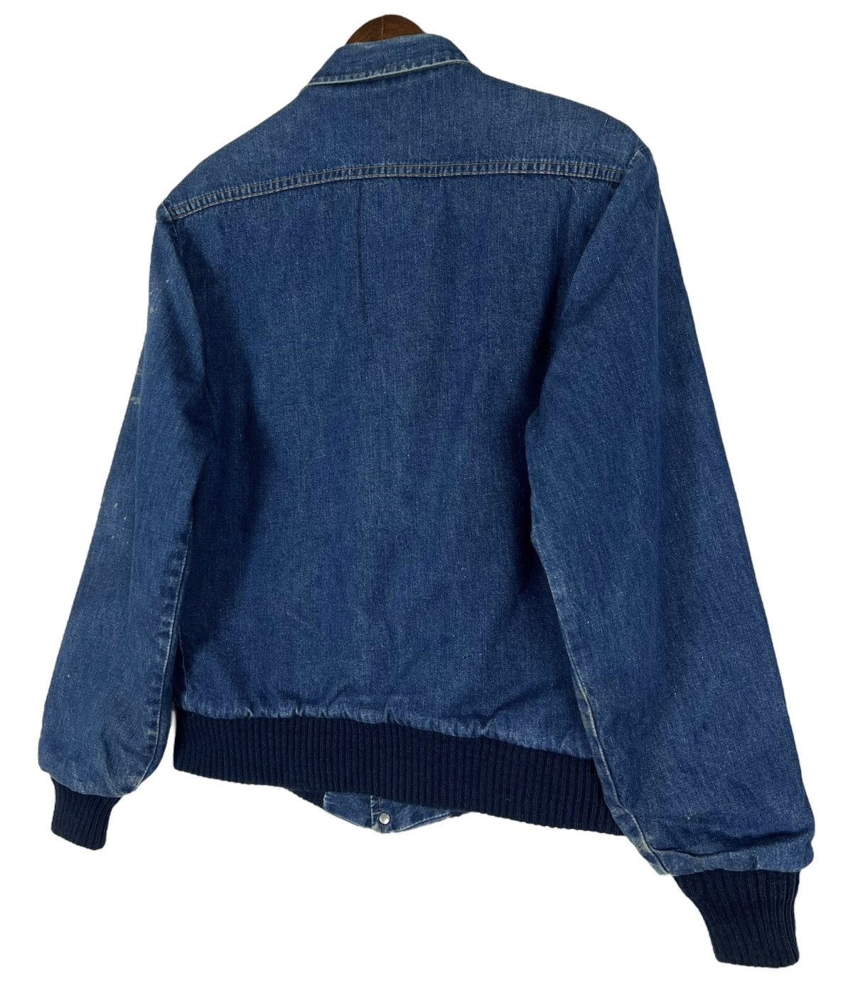 Wrangler 70s-80s Vintage Wrangler 229MJL Denim Bomber Jacket Size US M / EU 48-50 / 2 - 5 Thumbnail
