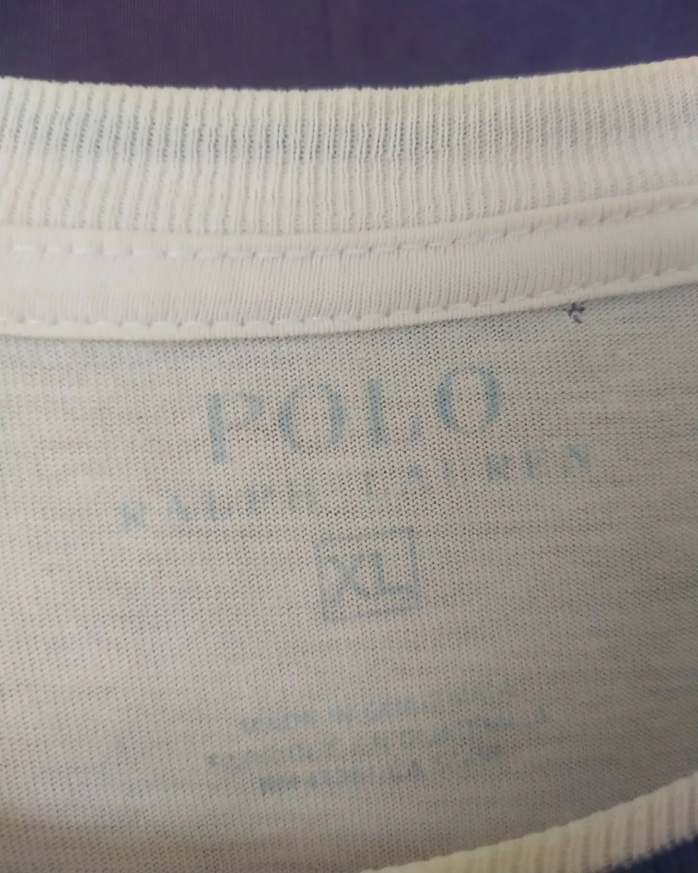 Polo Ralph Lauren Polo Ralph Lauren Blue and White Spellout Longsleeve Size XL / US 12-14 / IT 48-50 - 6 Thumbnail