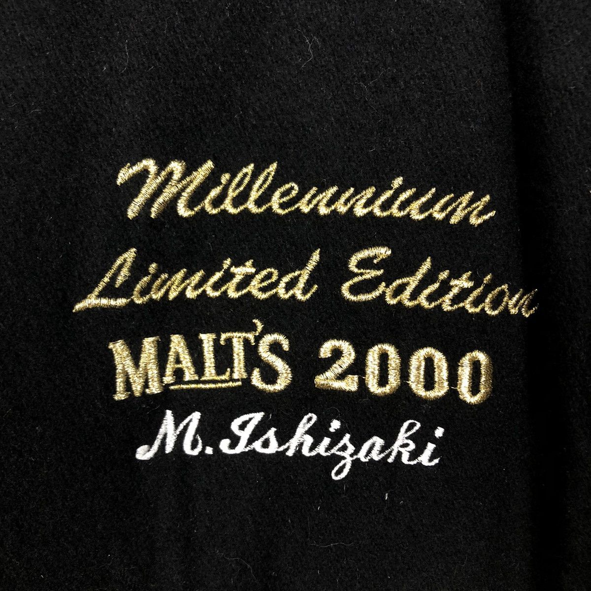 Japanese Brand 📌Vintage Jumper Bomber Leather Jacket Suntory Malt's Beer Size US M / EU 48-50 / 2 - 19 Thumbnail