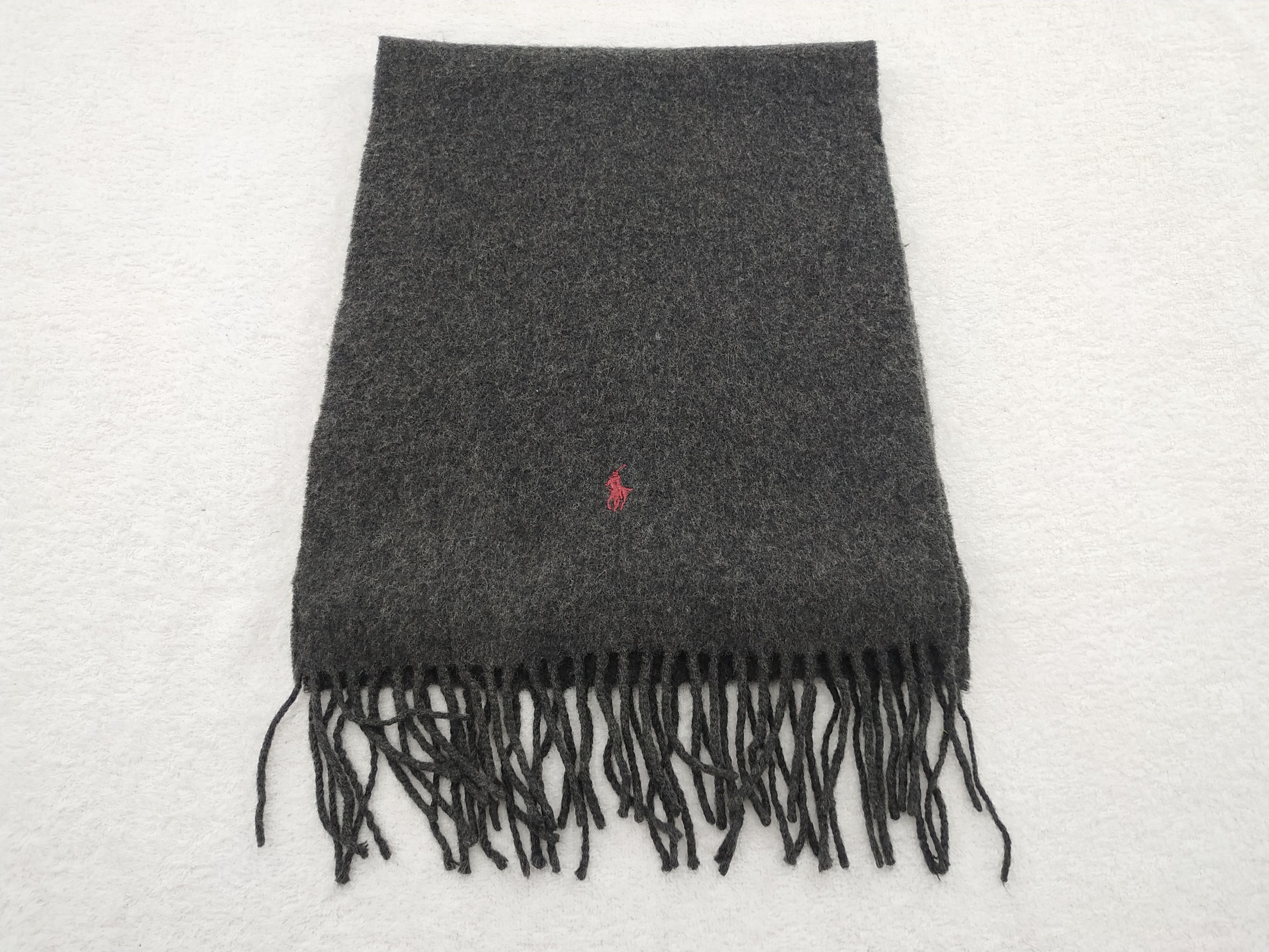 Polo Ralph Lauren Vintage Polo Ralph Lauren Wool Scarf/Muffler/Neckwear MF034 Size ONE SIZE - 1 Thumbnail