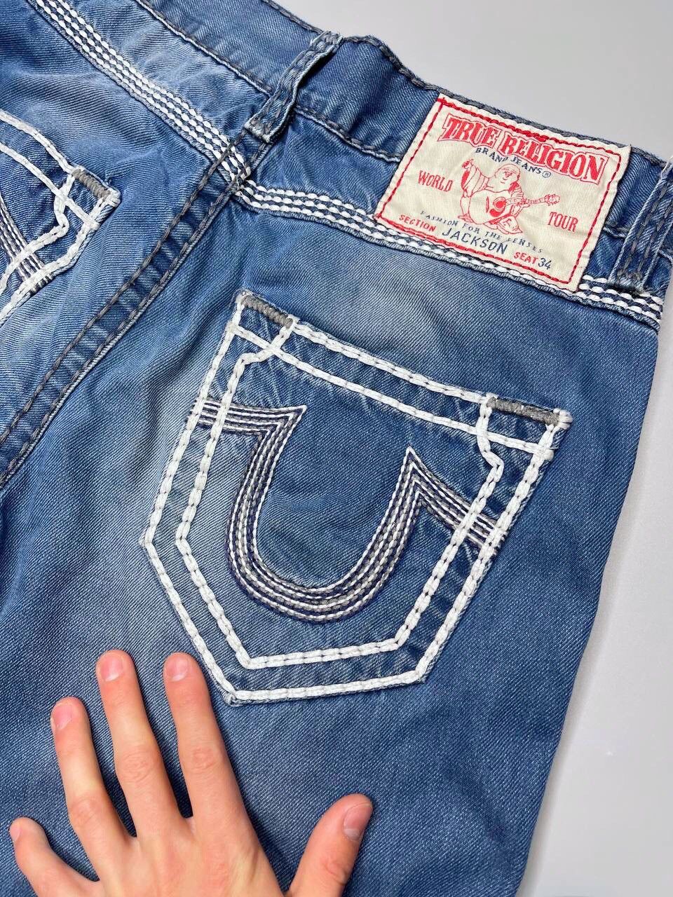 True Religion × Vintage Vintage True Religion Rare Jeans Size US 33 - 3 Thumbnail