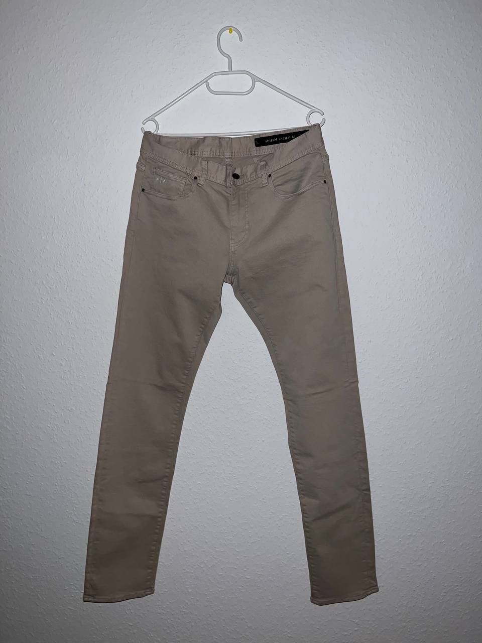 Armani Exchange Armani Exchange Beige Jeans – Size 32 Size US 32 / EU 48 - 3 Thumbnail
