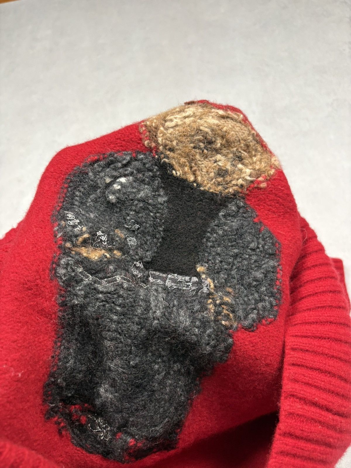 Polo Ralph Lauren Vintage Polo Ralph Lauren Bear Sweater Cashmere Wool S Size S / US 4 / IT 40 - 17 Thumbnail