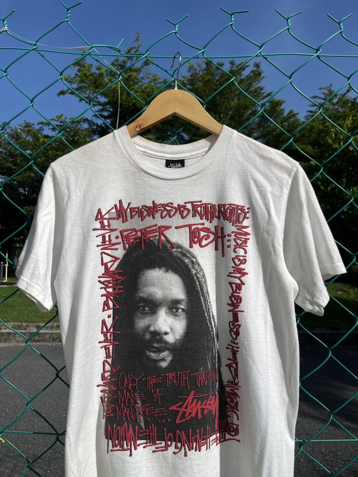Stussy 💥Rare💥 Stussy Vintage X Peter Tosh Photo Tee Size US S / EU 44-46 / 1 - 2 Thumbnail