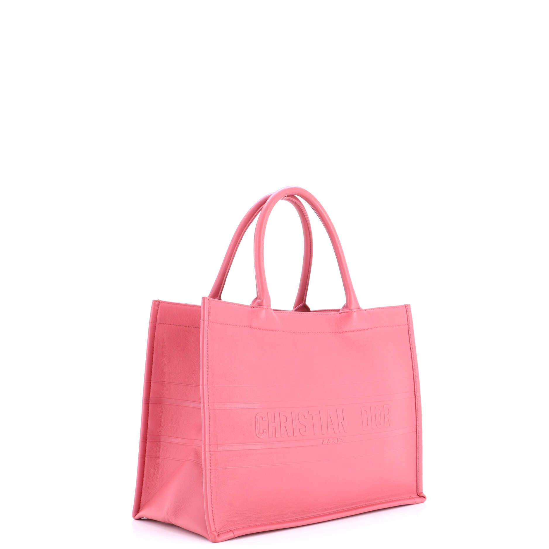 Dior Book Tote Embossed Leather Medium Size ONE SIZE - 1 Thumbnail