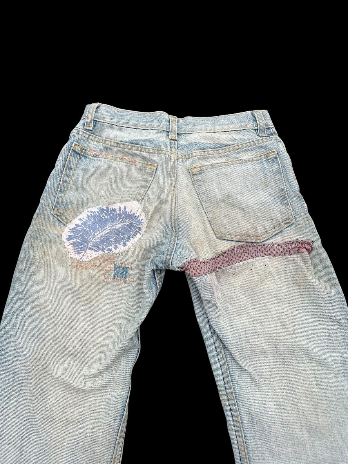 Helmut Lang × Vintage Vintage Helmut Lang Distressed Size 24" / US 00 / IT 34 - 3 Thumbnail