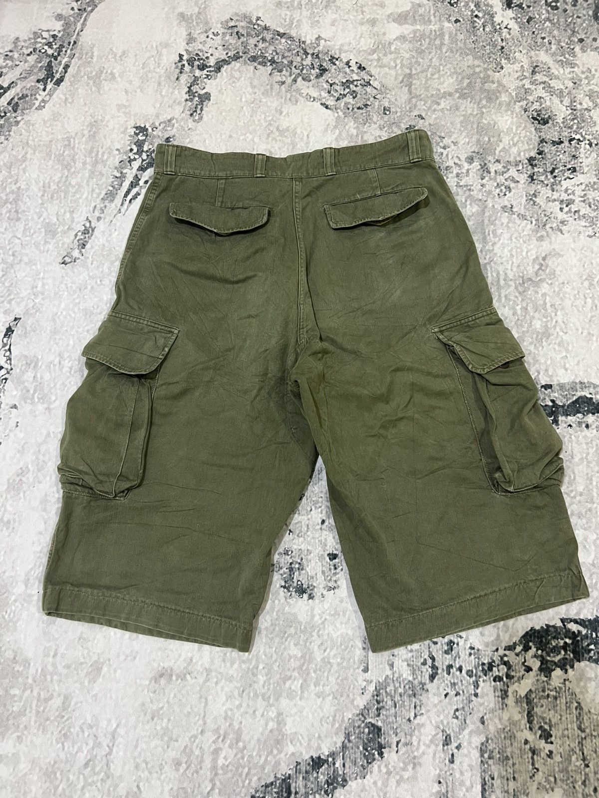 Vintage Vintage 1950s/60s M-47 French Army Military HBT Cargo Pants Size US 34 / EU 50 - 3 Thumbnail