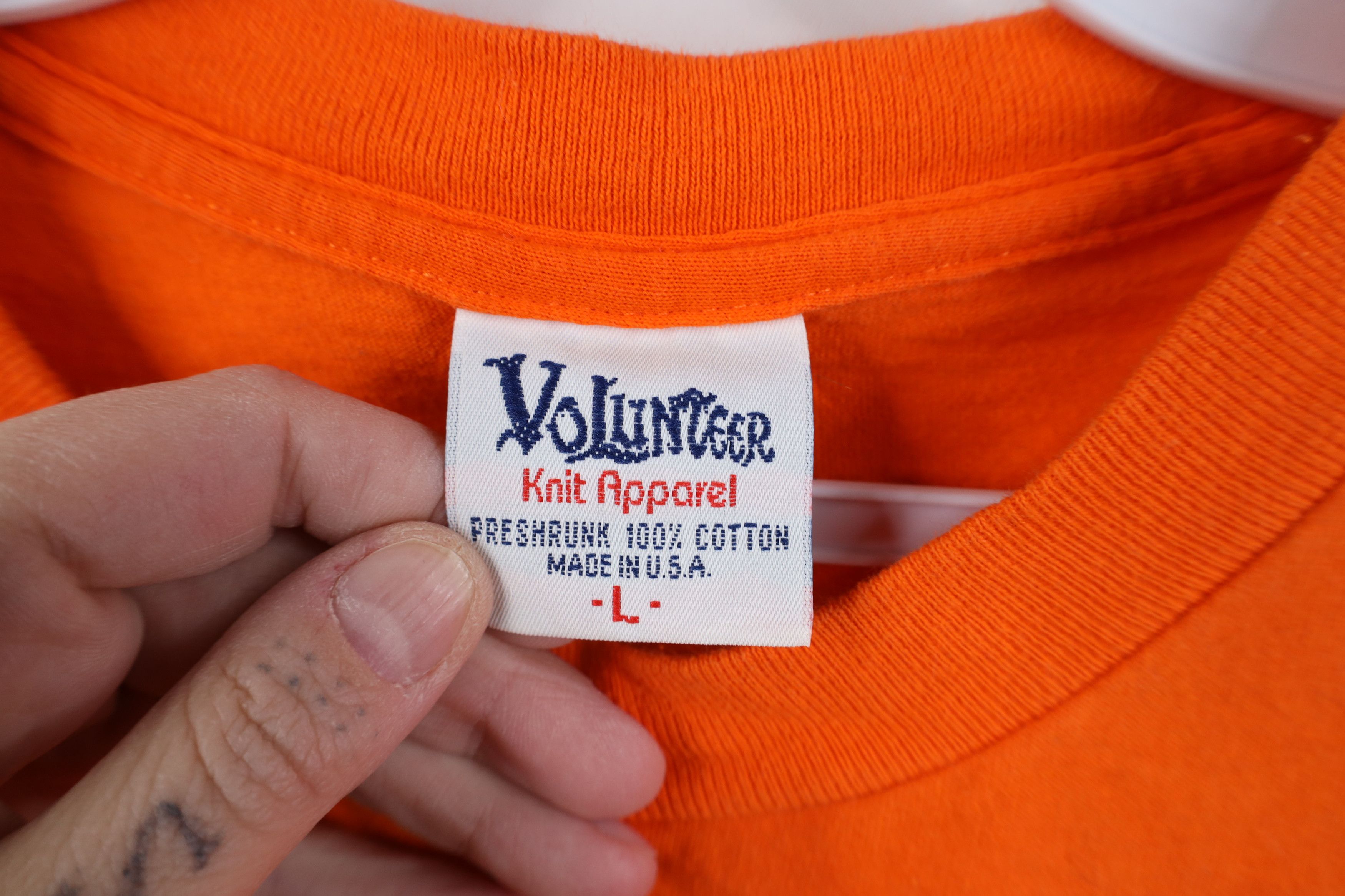 Vintage Vintage 90s University of Tennessee Volunteers T-Shirt USA Size L / US 10 / IT 46 - 5 Thumbnail