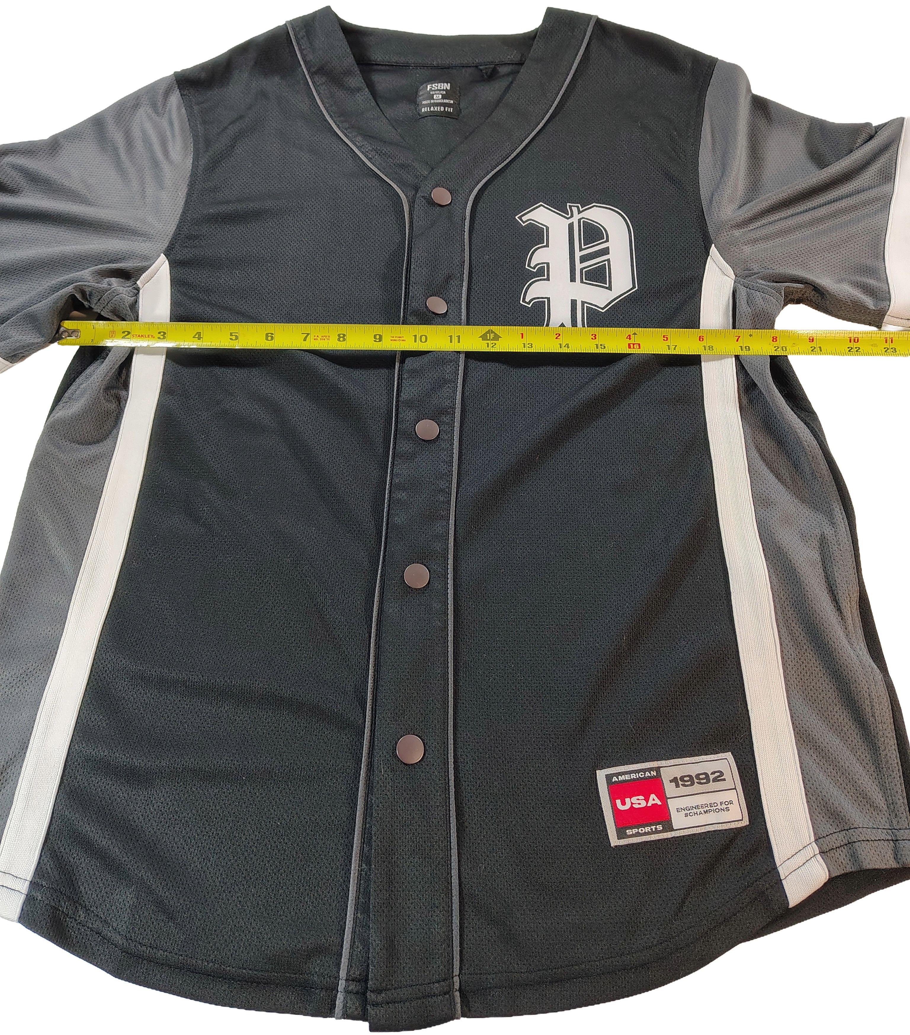 Other Men's Black Medium Generic Baseball Jersey Size US M / EU 48-50 / 2 - 4 Thumbnail