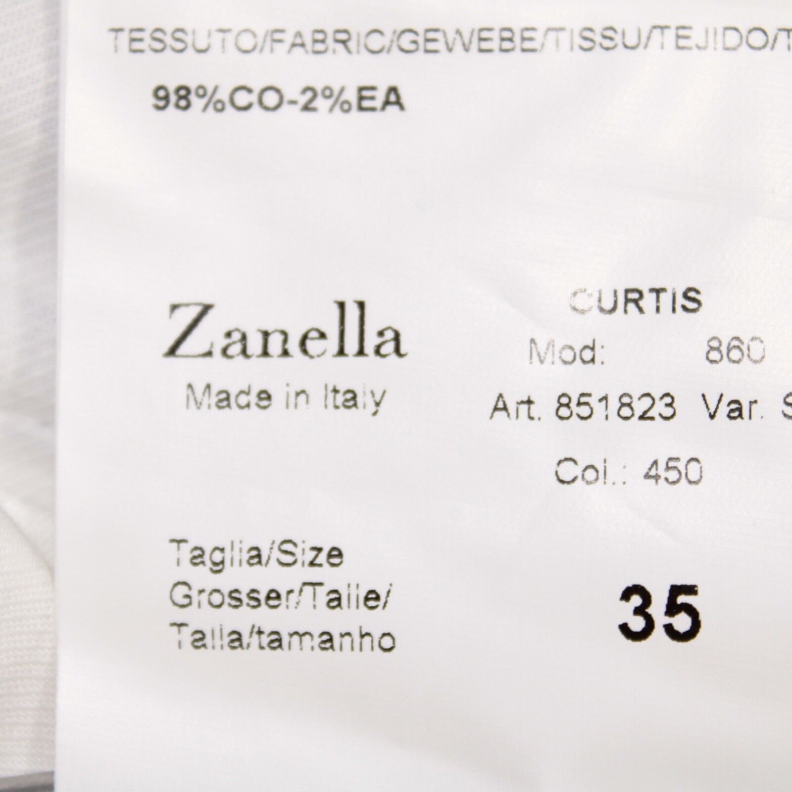 Zanella Zanella New with tags Chino Size 35 US In Blue Size US 35 - 6 Thumbnail