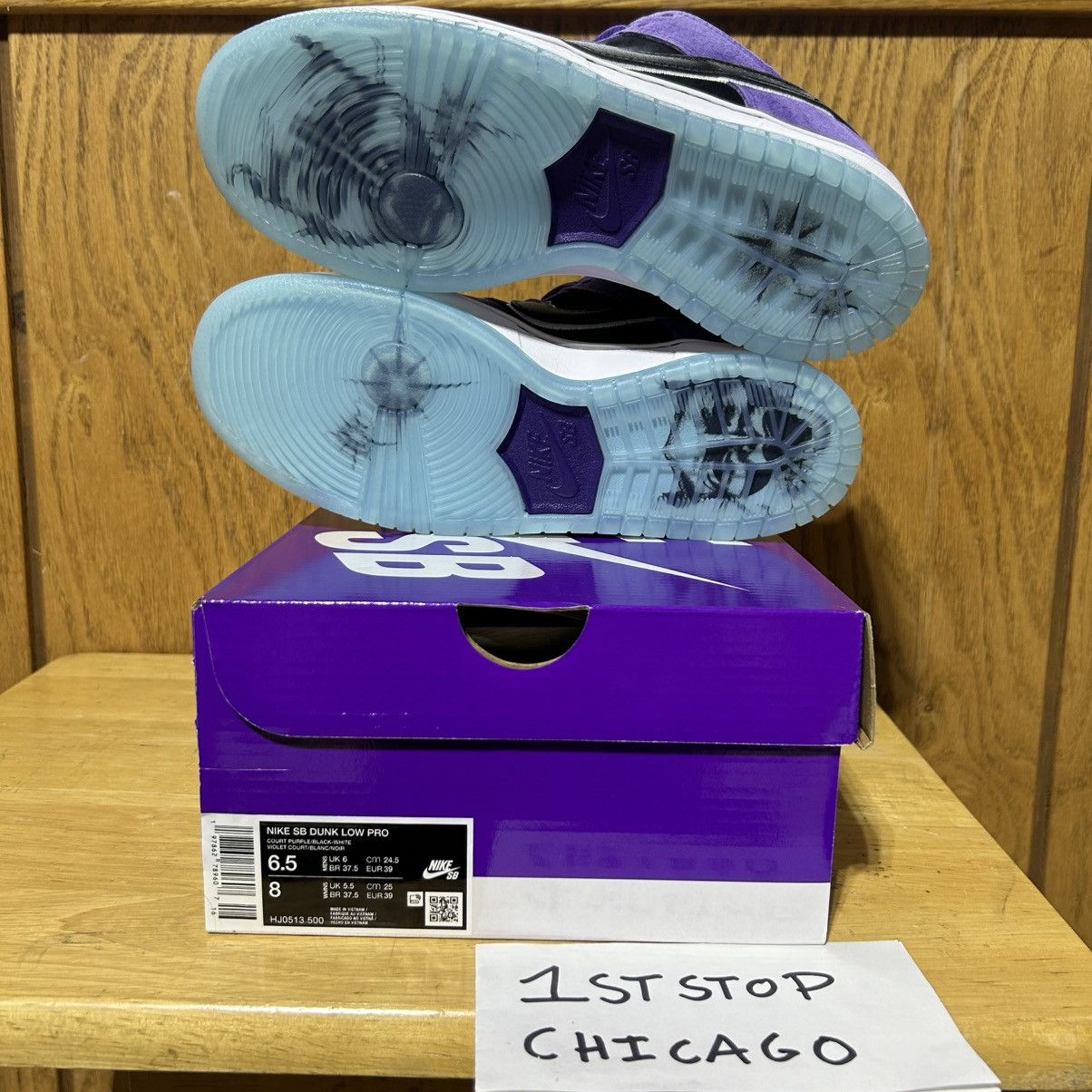 Nike SB Hayley Wilson Nike SB Dunk Low Men’s 6.5 Purple HJ0513-500 Size US 6.5 / EU 39-40 - 7 Thumbnail