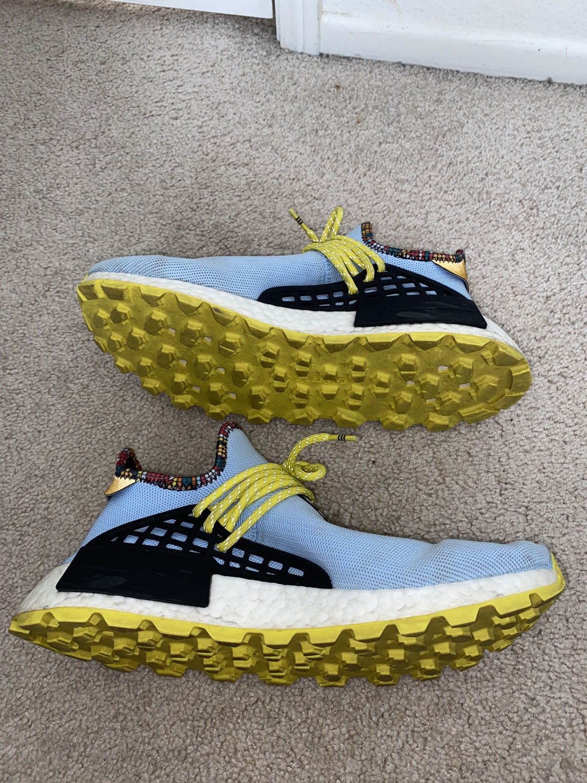 Adidas × Pharrell Pharrell x Adidas Adidas Human Race NMD Inspiration Sky Blue Size US 9.5 / EU 42-43 - 3 Thumbnail