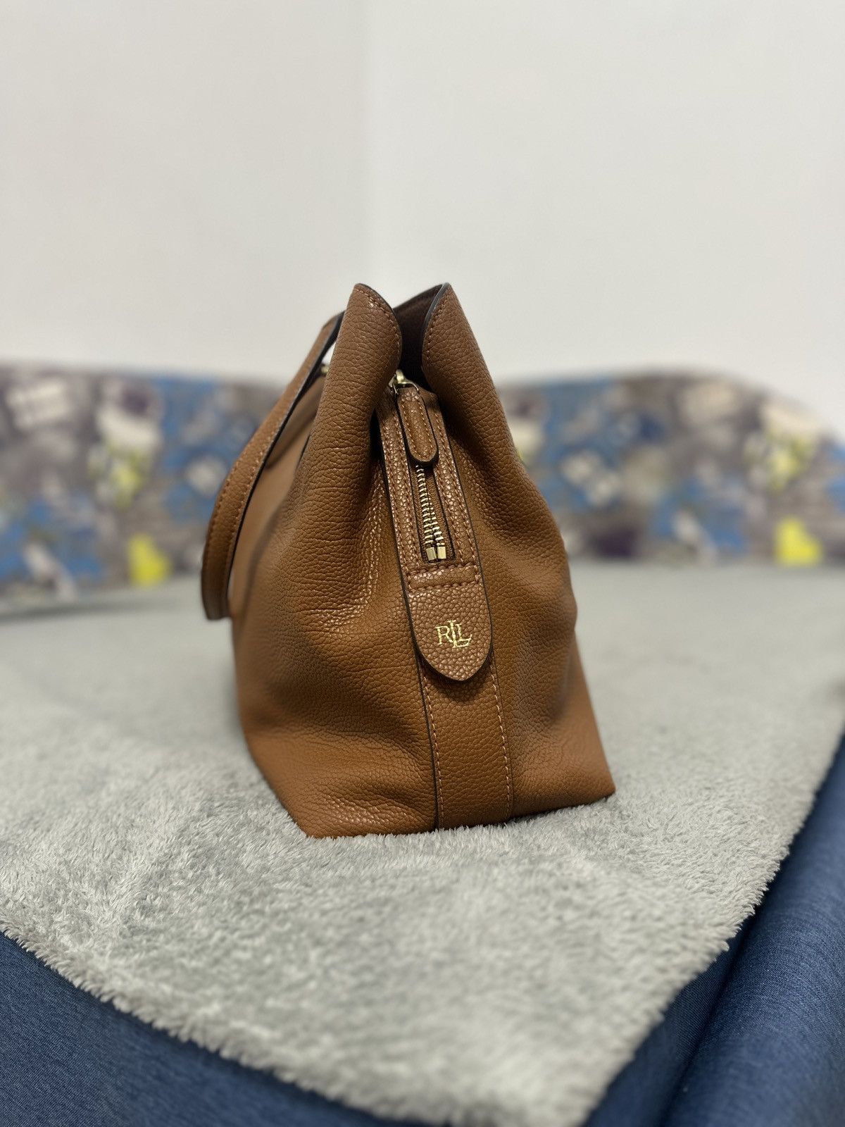 Ralph Lauren Ralph Lauren Cow Leather Tote Bag Size ONE SIZE - 4 Thumbnail