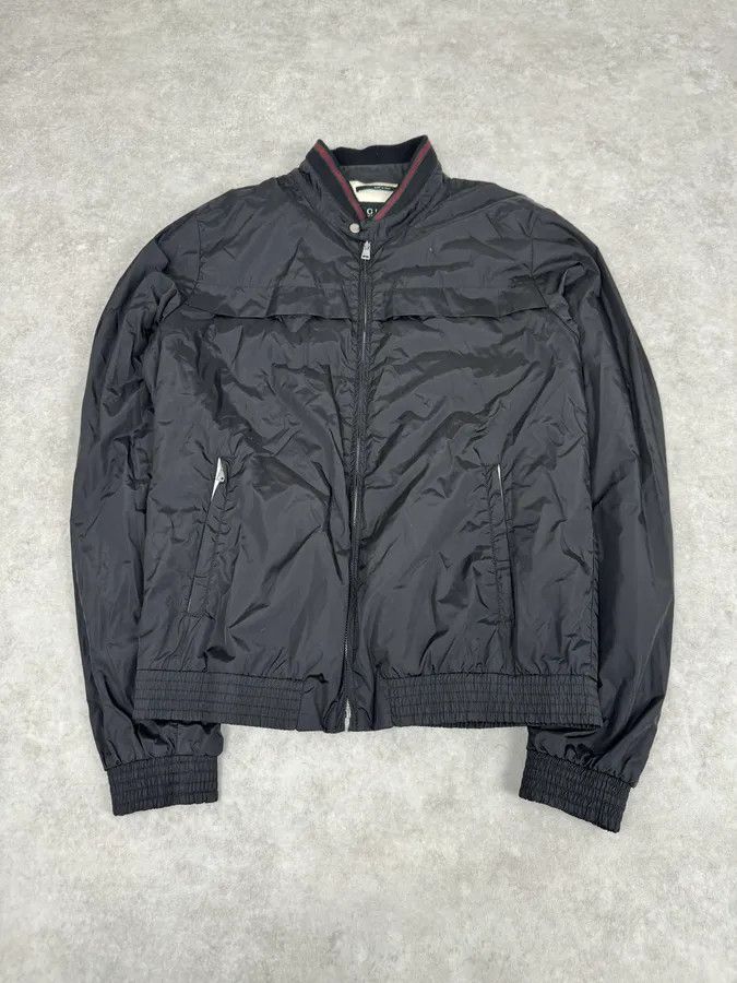 Gucci 2000s Gucci Black Minimalist Jacket Size US S / EU 44-46 / 1 - 1 Thumbnail