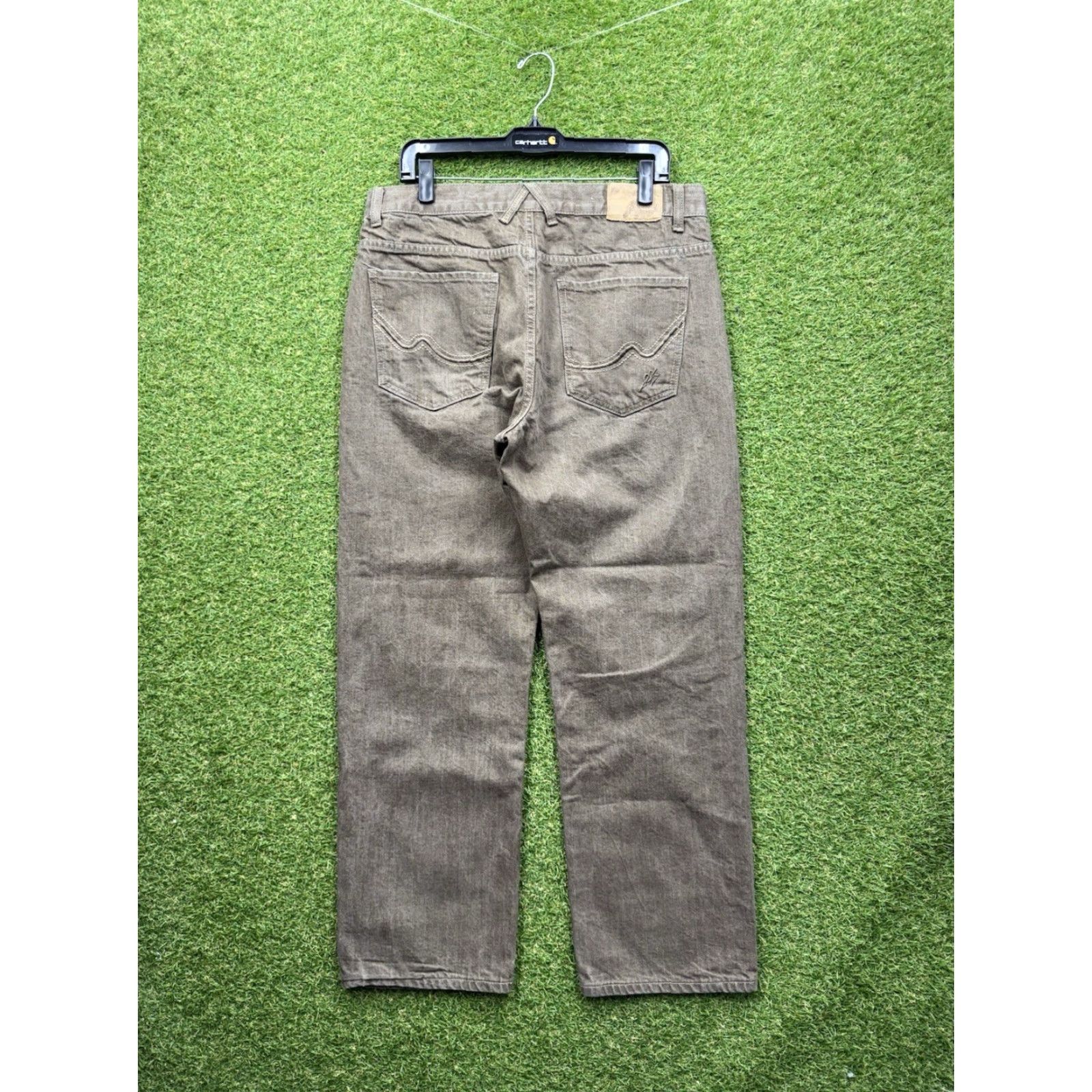 Vintage Seventy Seven Vintage Jeans Men 36x32 Denim Relaxed Regular Fit Y2K Grunge Classic Style Thread: Cotton Blend Polyester Cotton Blue Size US 36 / EU 52 - 2 Thumbnail