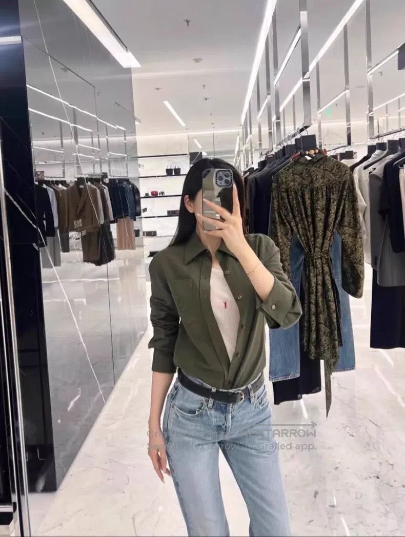 Saint Laurent Paris Saint Laurent Paris Linen Shirt Size XS / US 0-2 / IT 36-38 - 8 Thumbnail