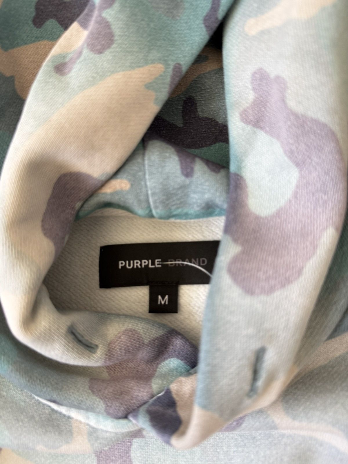 Purple Brand Purple brand faded camo hoodie Size US M / EU 48-50 / 2 - 2 Thumbnail