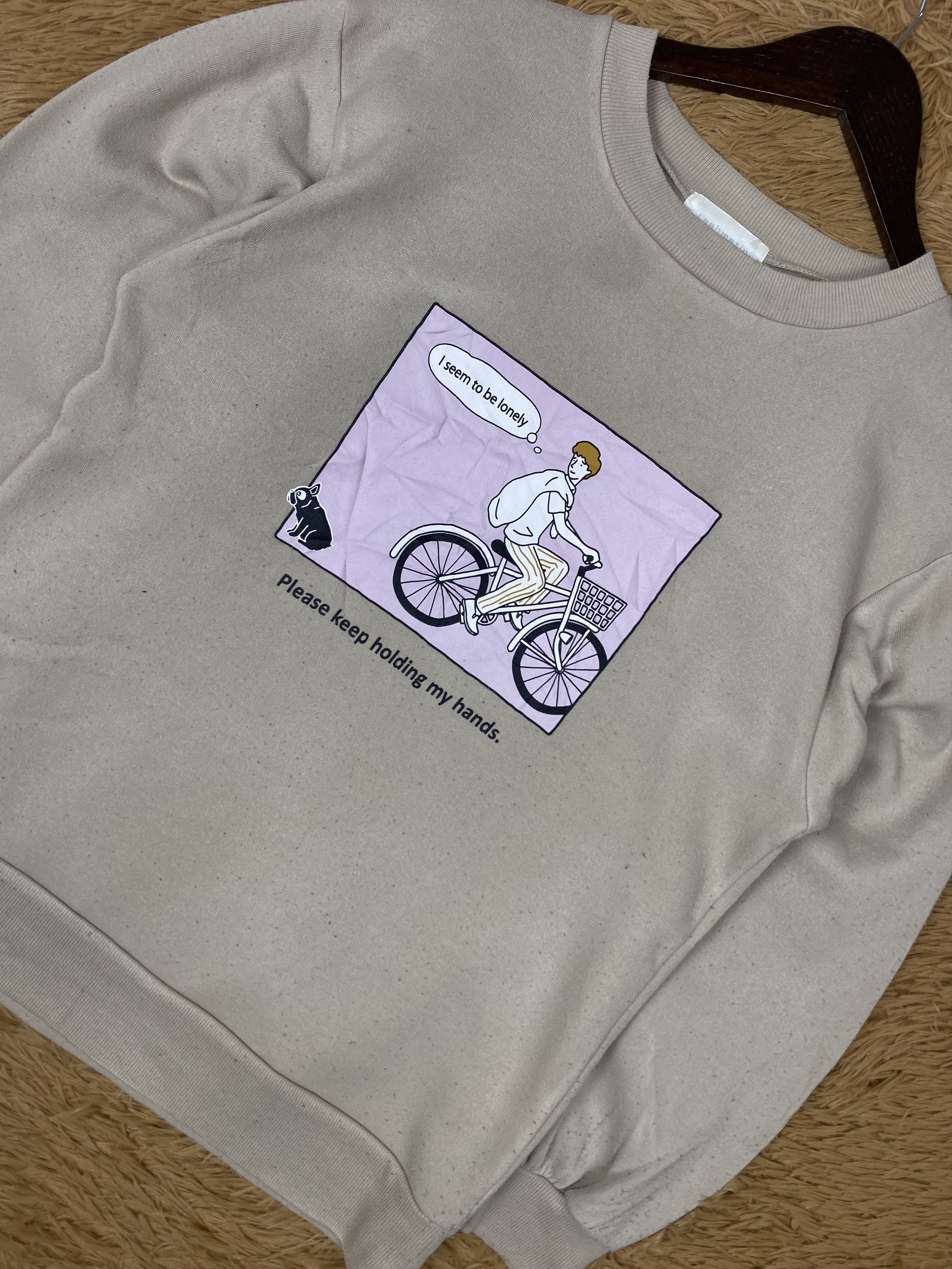 Designer × Vintage Vintage Leah Matin Sweatshirts PS0242 Size US M / EU 48-50 / 2 - 2 Thumbnail