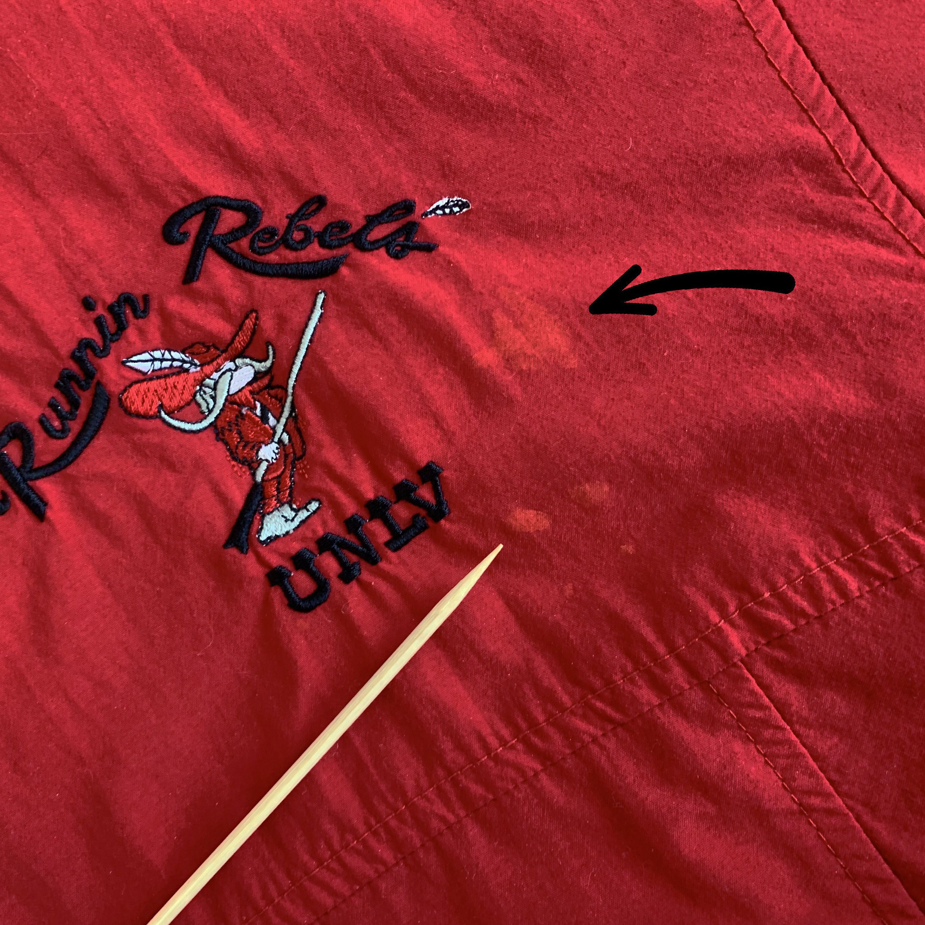 Delong RARE Vintage DeLONG UNLV Jacket 2pac Brenda's Got a Baby Size US S / EU 44-46 / 1 - 18 Thumbnail