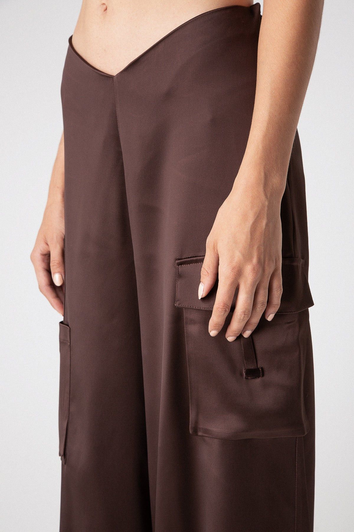 Other $955 NWT SUPRIYA LELE BRIDGET CARGO TROUSER Size 27" / US 4 / IT 40 - 4 Thumbnail