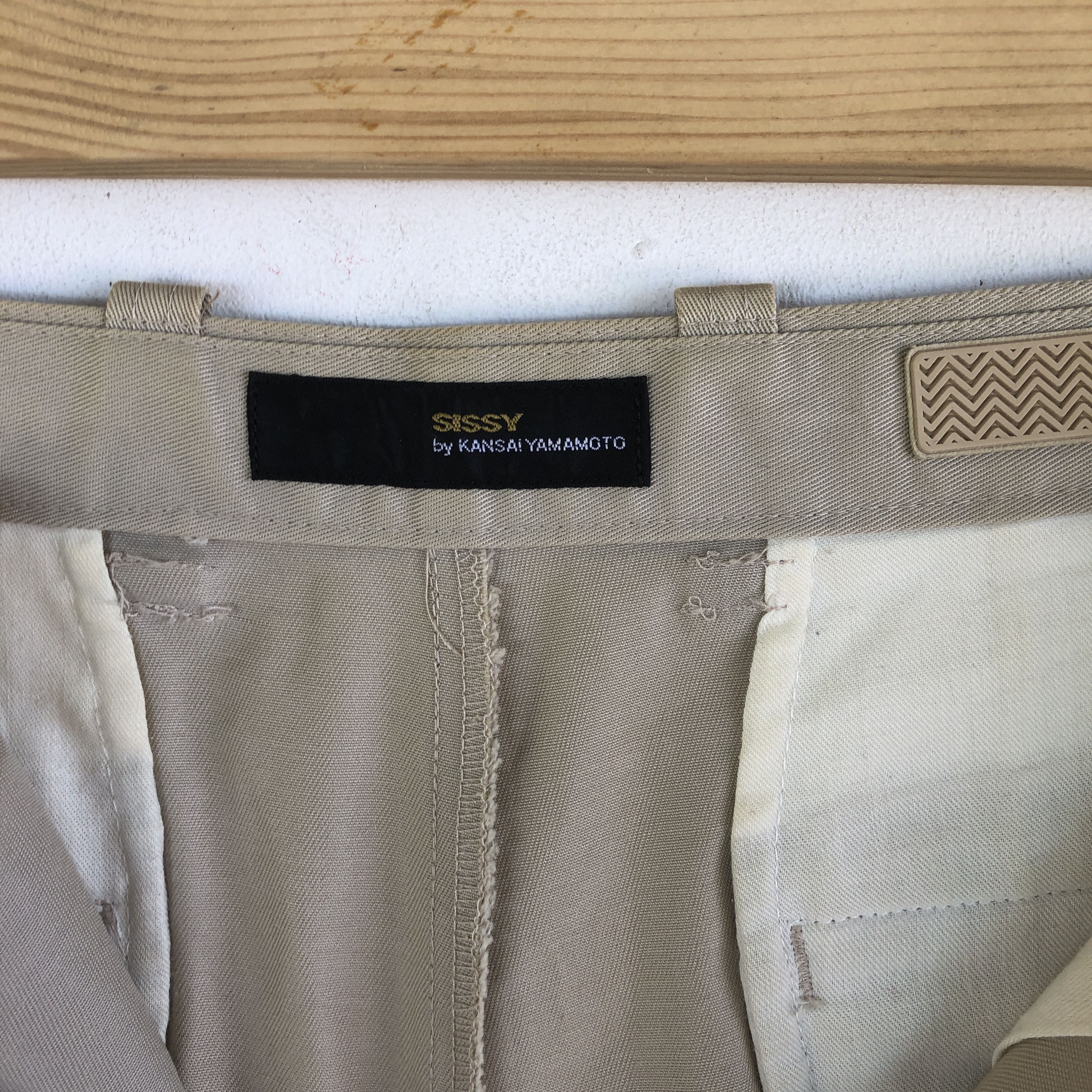 Japanese Brand Kansai Yamamoto Chino Pants Japanese Streetwear Trousers Size US 36 / EU 52 - 6 Thumbnail