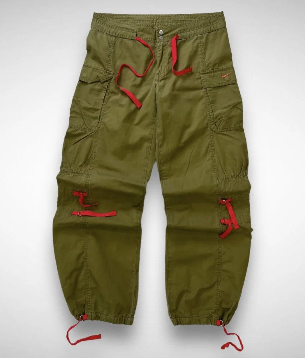 Nike × Vintage Nike Military Cargos Pants trousers women Size L Size 34" / US 12 / IT 48 - 8 Thumbnail