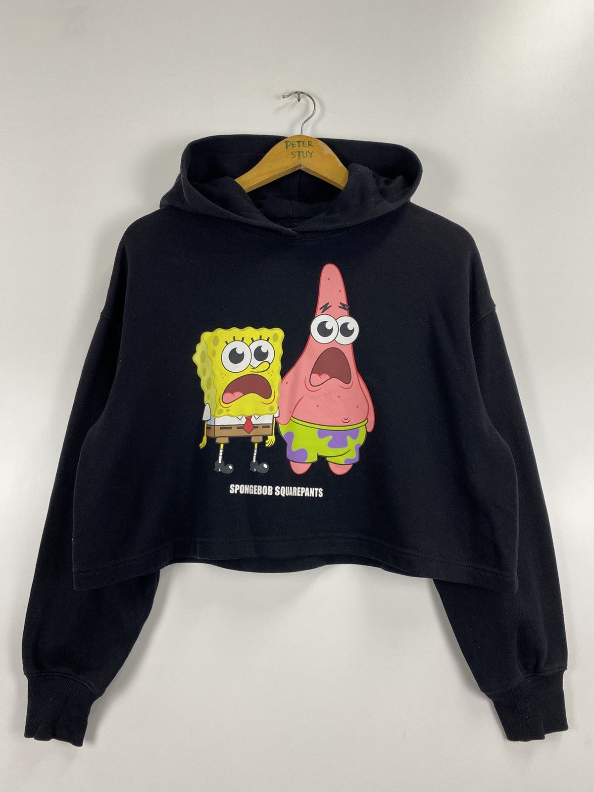 Cartoon Network Spongebob Squarepants Cropped Hoodies Size M / US 6-8 / IT 42-44 - 3 Thumbnail