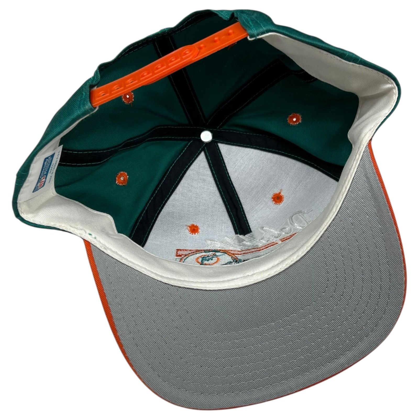 NFL × Vintage Vintage 90s Miami Dolphins NFL SnapBack Size ONE SIZE - 6 Thumbnail