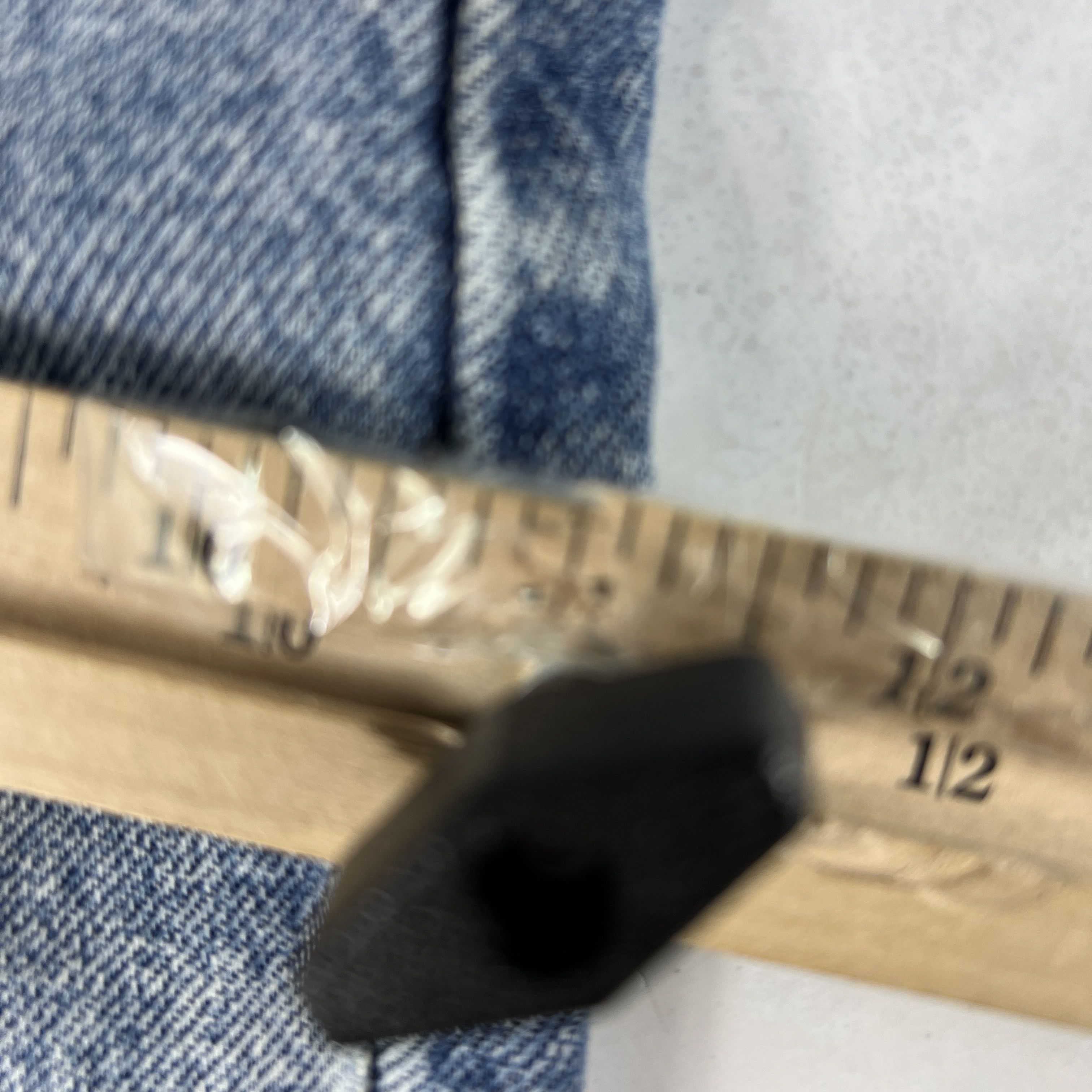 Levi's × Vintage Y2K Levi's Jean 505 Straight Blue Faded Grunge Cotton Denim Size US 33 - 23 Thumbnail