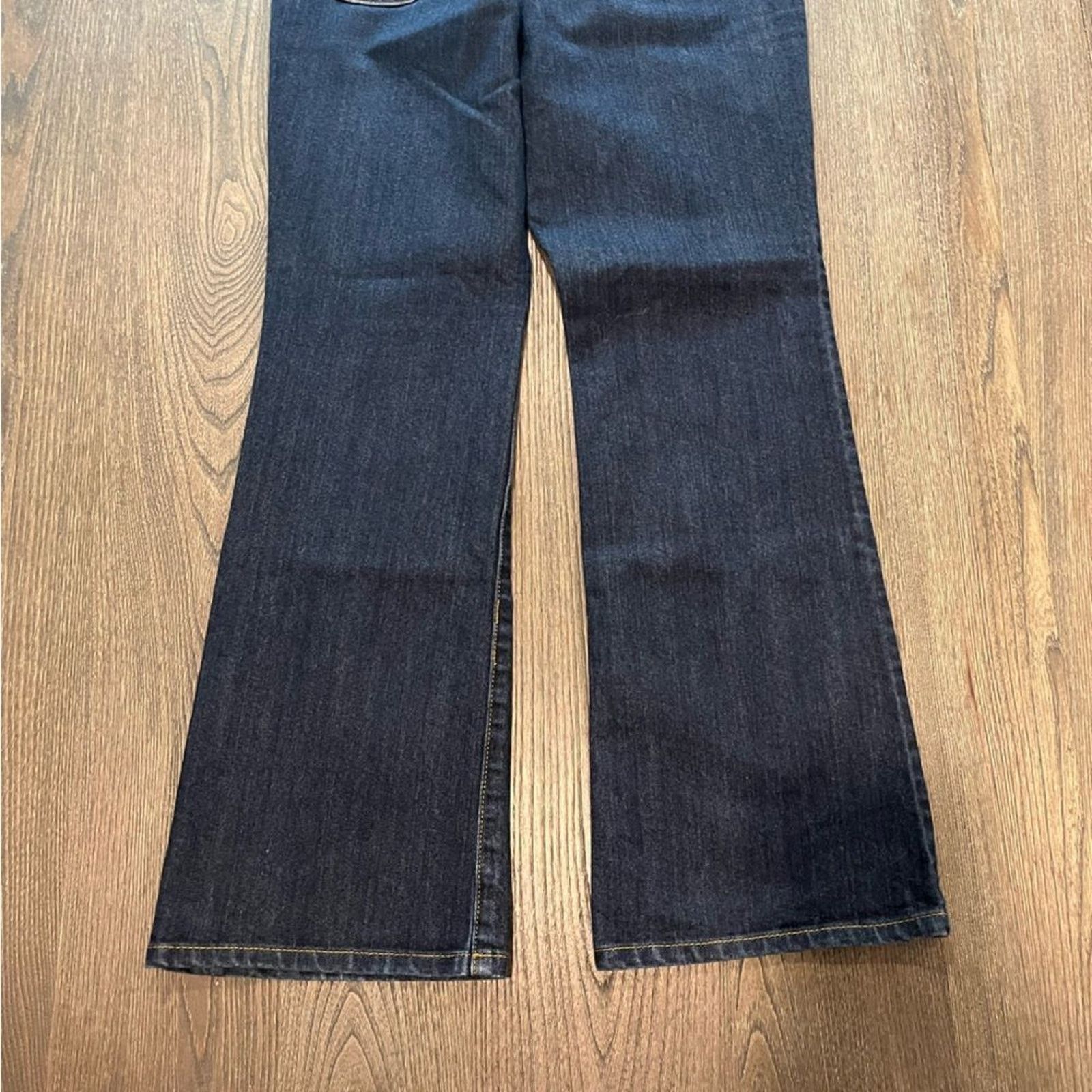 Michael Kors Michael Kors Dark Wash Denim Jeans Flare Leg Size 8 Size 30" / US 8 / IT 44 - 11 Thumbnail